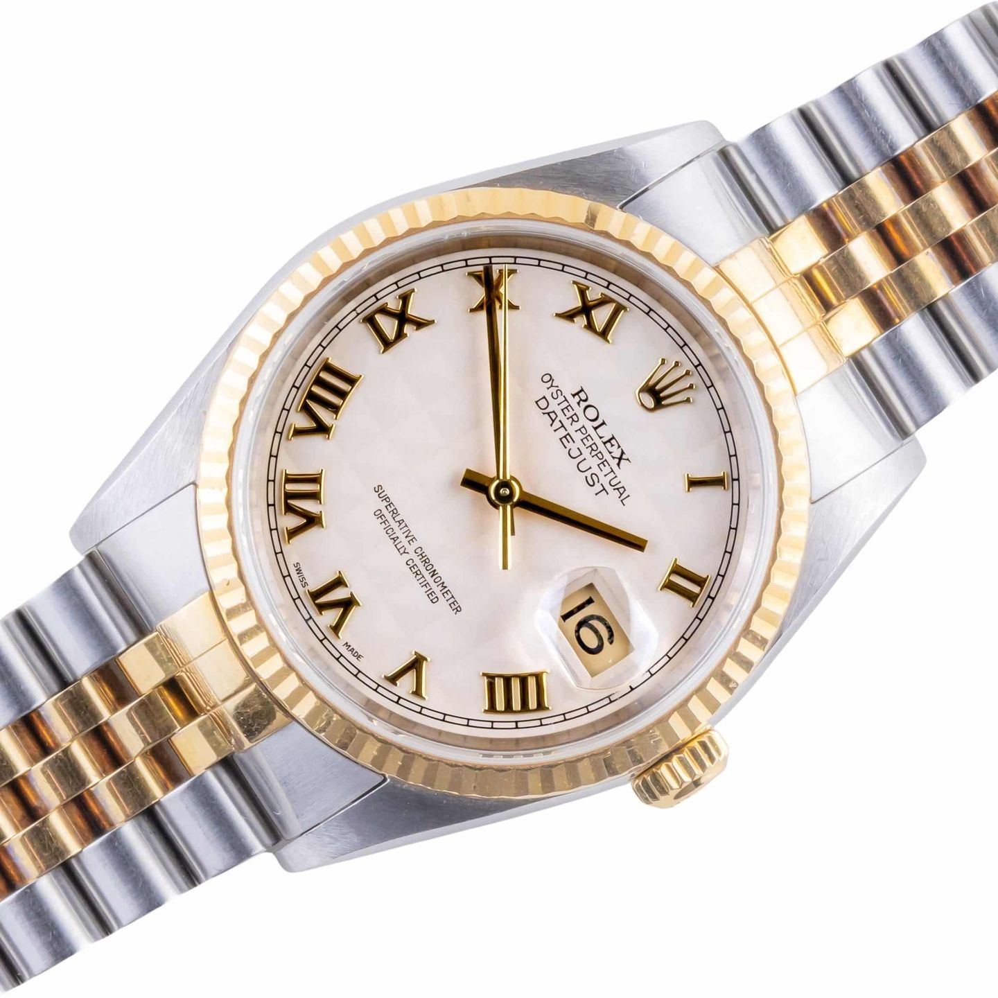 Rolex Datejust 36 16233 (2003) - 36 mm Gold/Steel case (1/8)