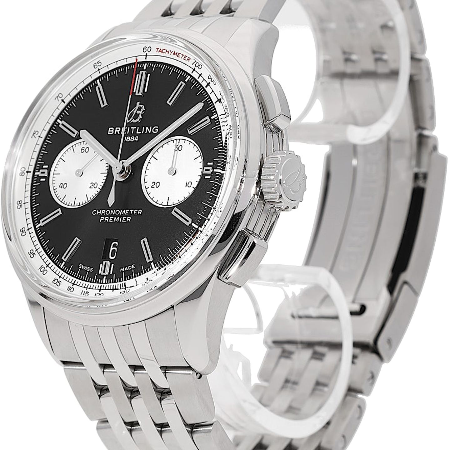 Breitling Premier AB0118371B1A1 (2023) - Black dial 42 mm Steel case (3/5)
