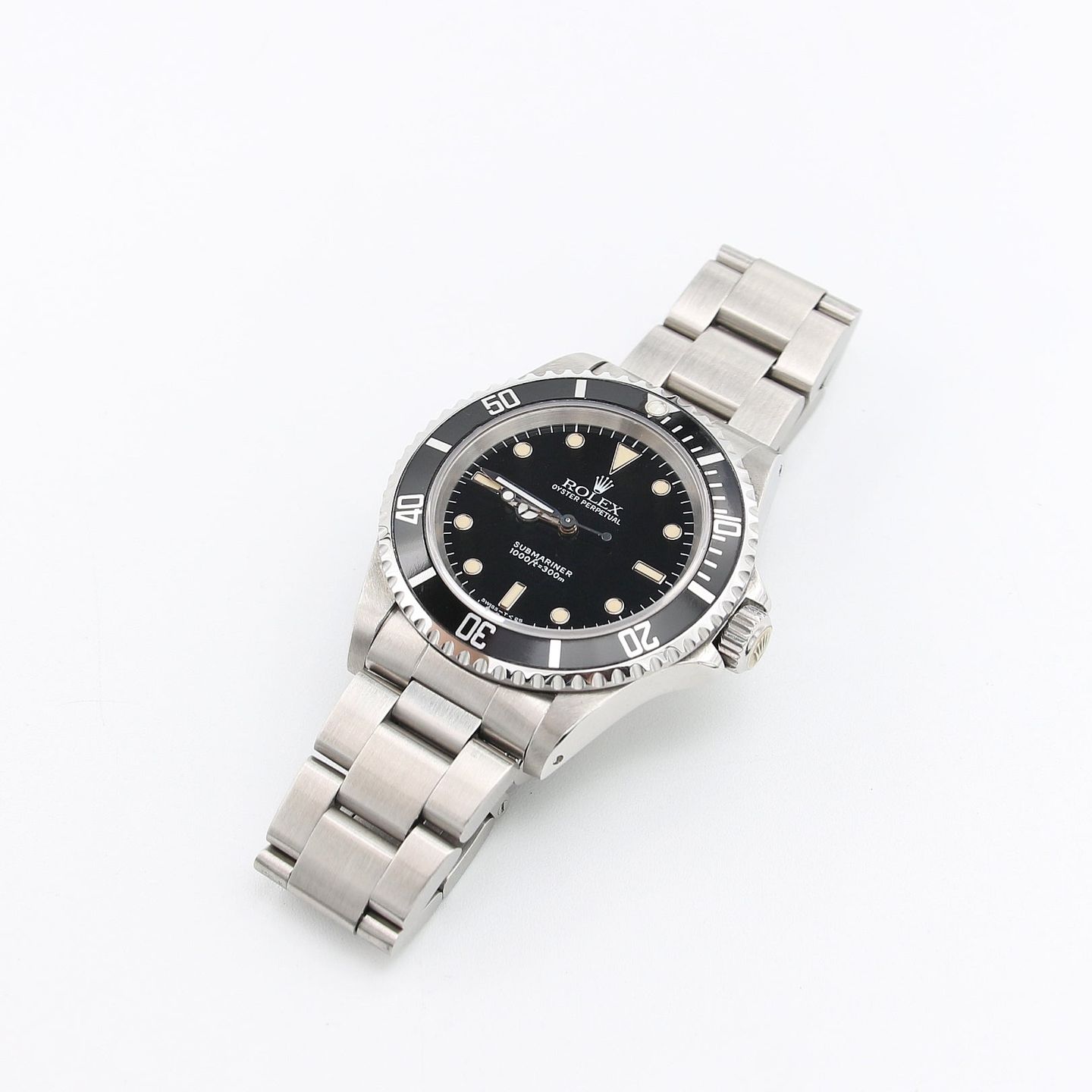 Rolex Submariner No Date 14060 (Onbekend (willekeurig serienummer)) - Zwart wijzerplaat 40mm Staal (8/8)