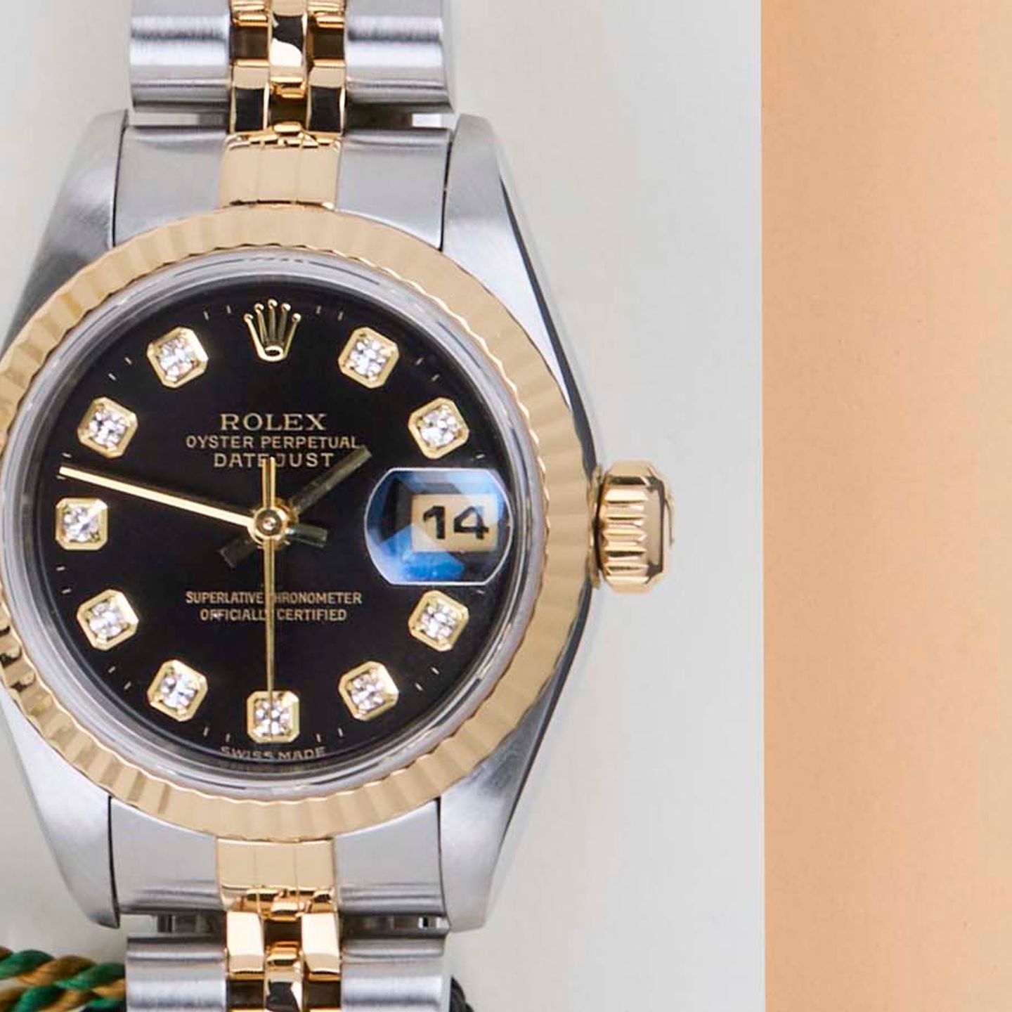 Rolex Lady-Datejust 69173 (1996) - 26 mm Gold/Steel case (5/8)