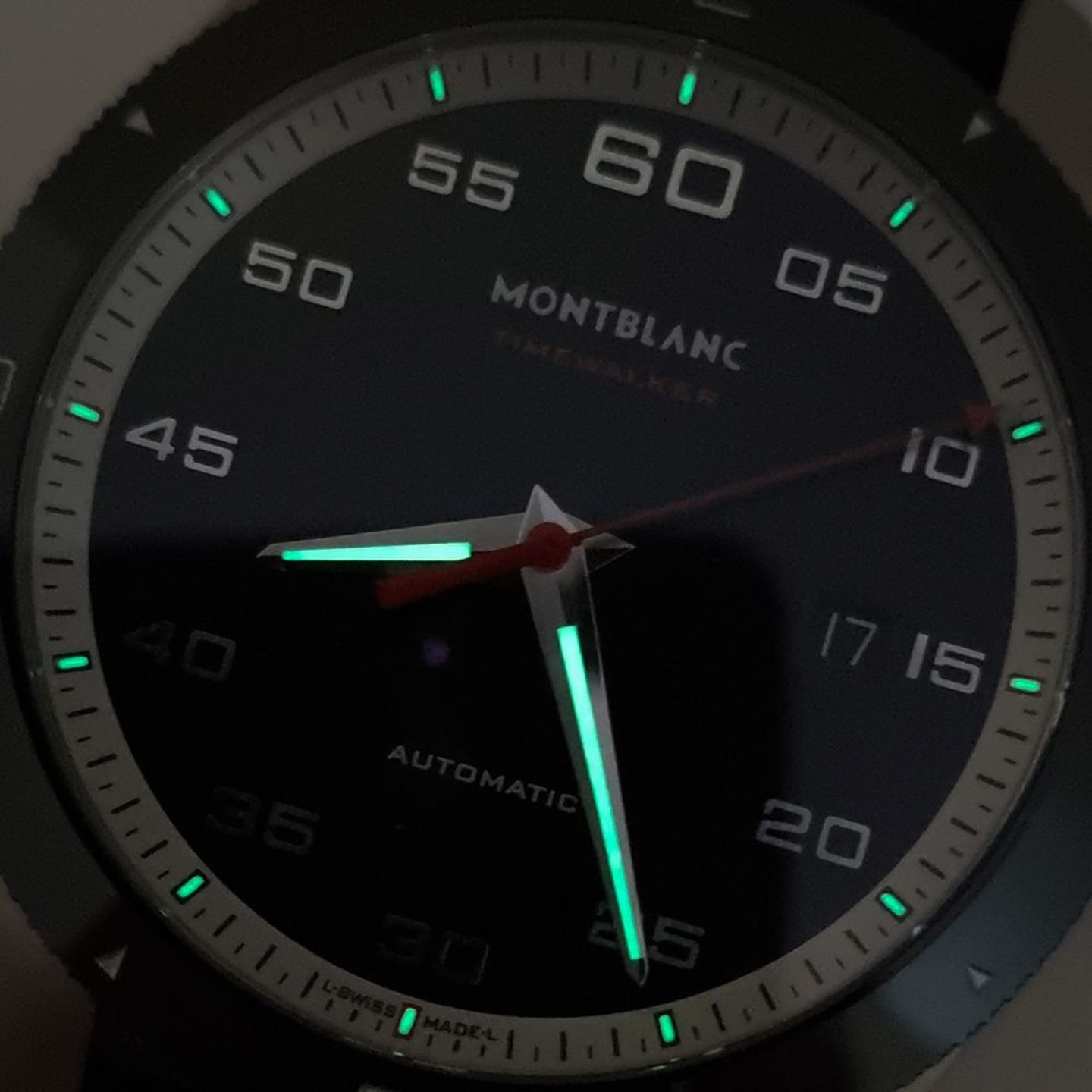 Montblanc Timewalker 116060 (2025) - Zwart wijzerplaat 41mm Staal (5/8)