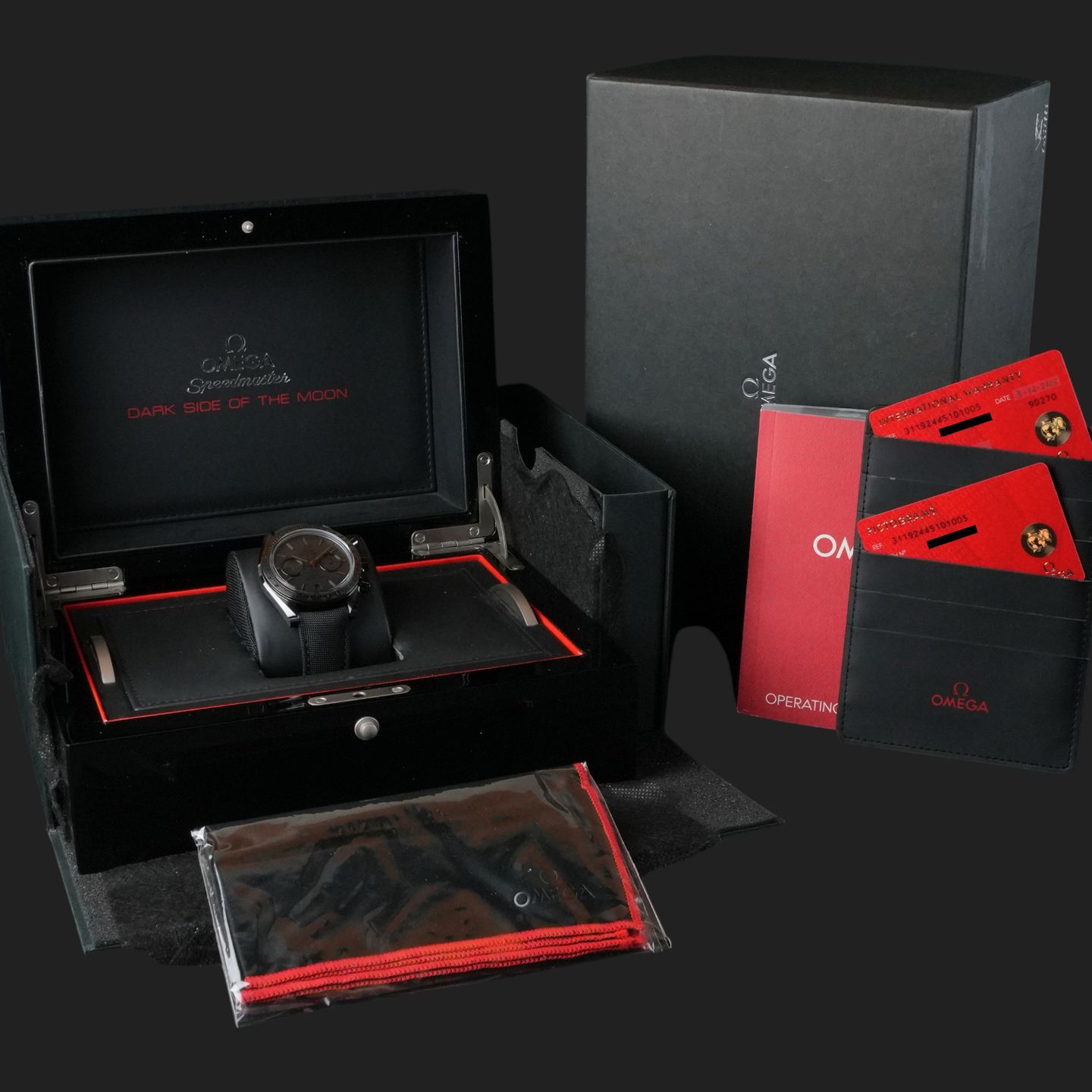 Omega Speedmaster 311.92.44.51.01.005 (2015) - Black dial 44 mm Ceramic case (8/8)