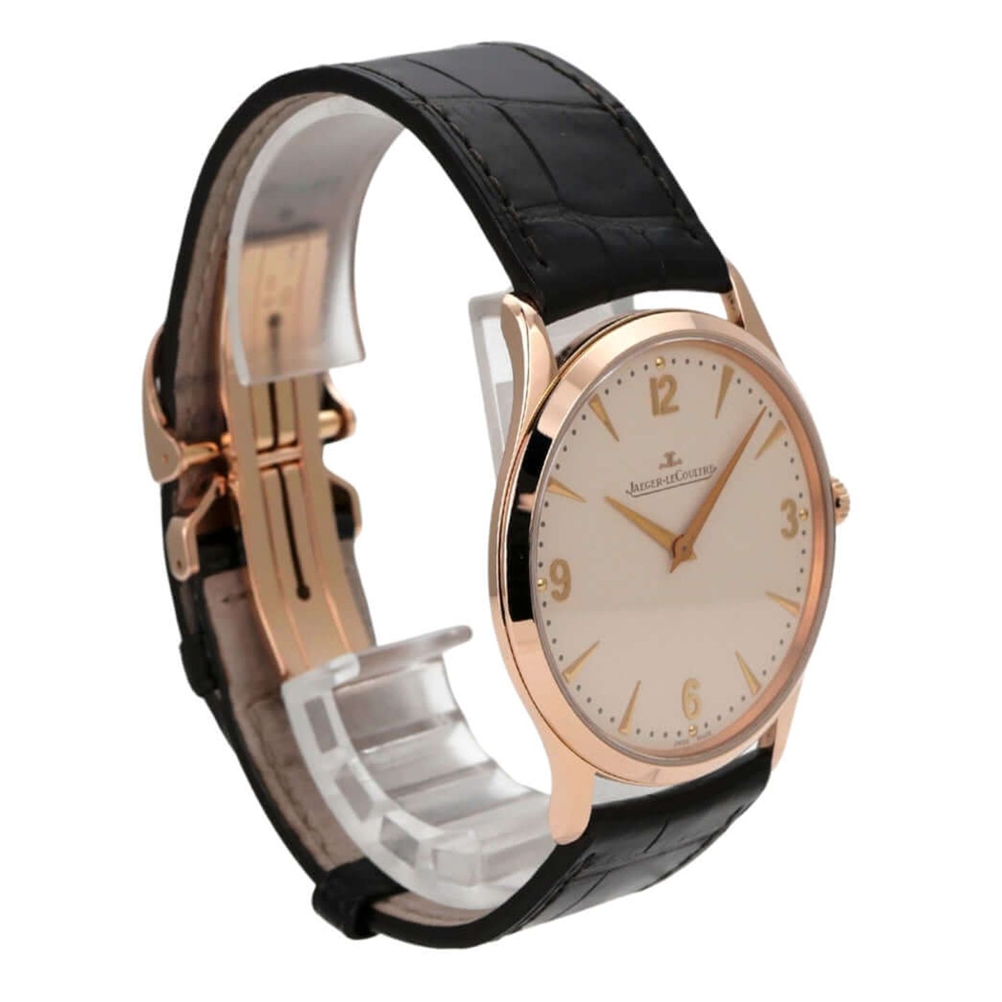 Jaeger-LeCoultre Master Ultra Thin Q1342420 (2012) - Champagne dial 38 mm Rose Gold case (4/8)