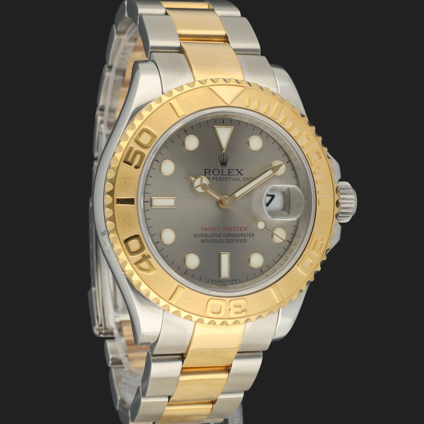 Rolex Yacht-Master 40 16623 (2011) - 40mm Goud/Staal (4/8)