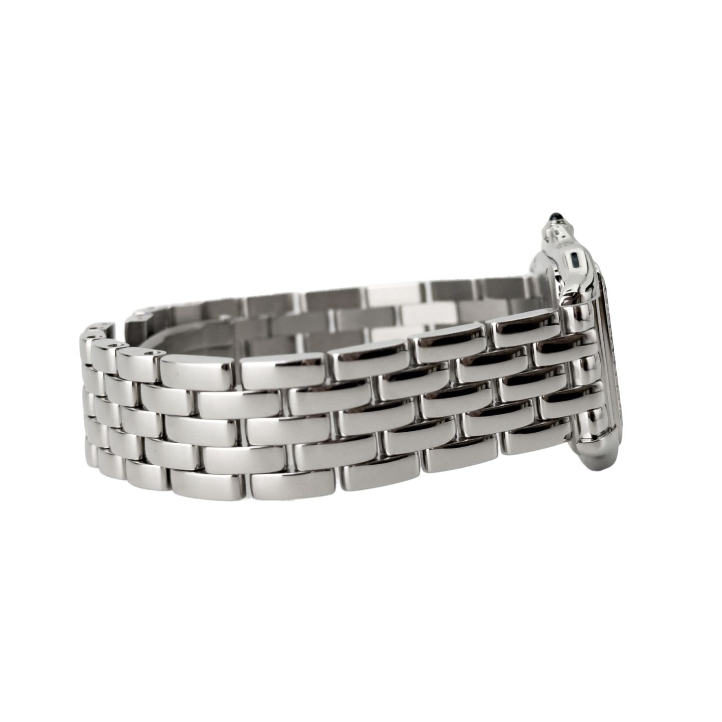 Cartier Panthère W4PN0008 (2024) - White dial 37 mm Steel case (5/6)