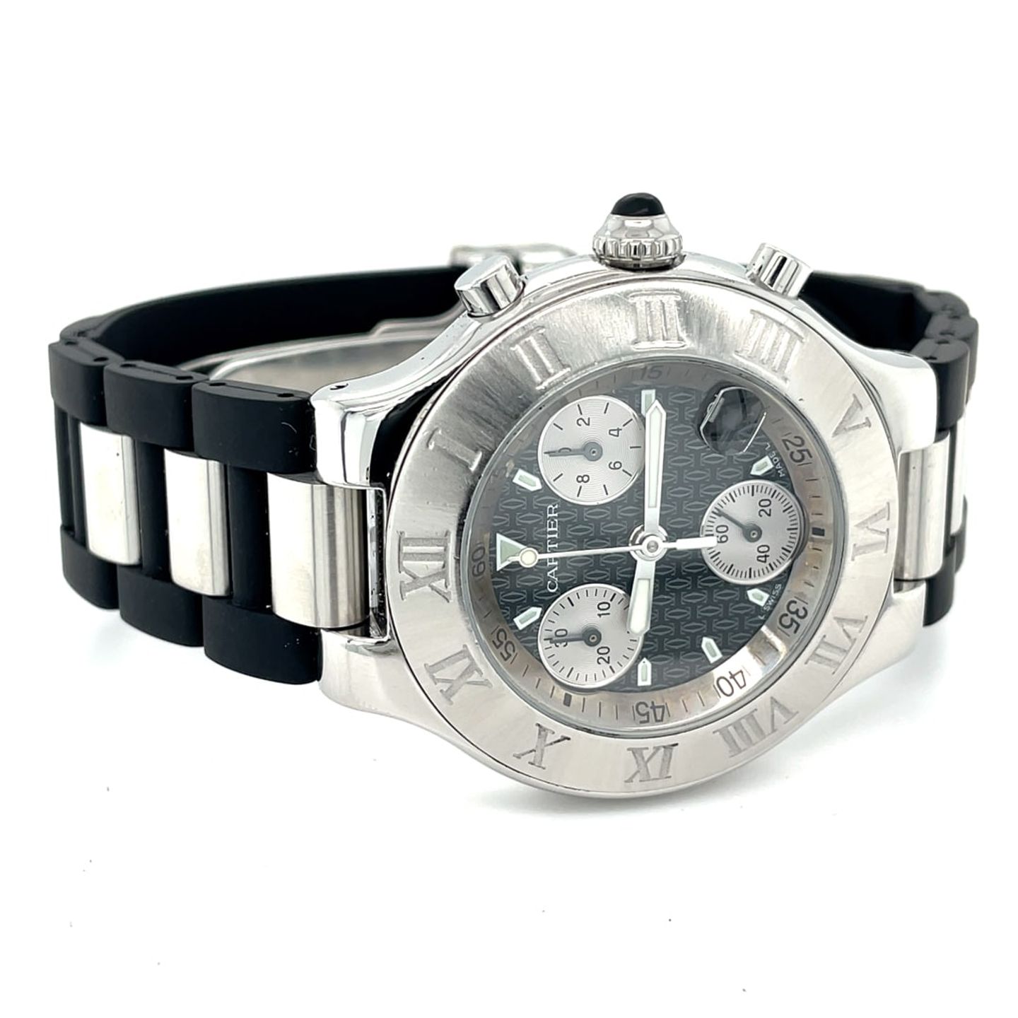 Cartier 21 Chronoscaph 2424 - (8/8)