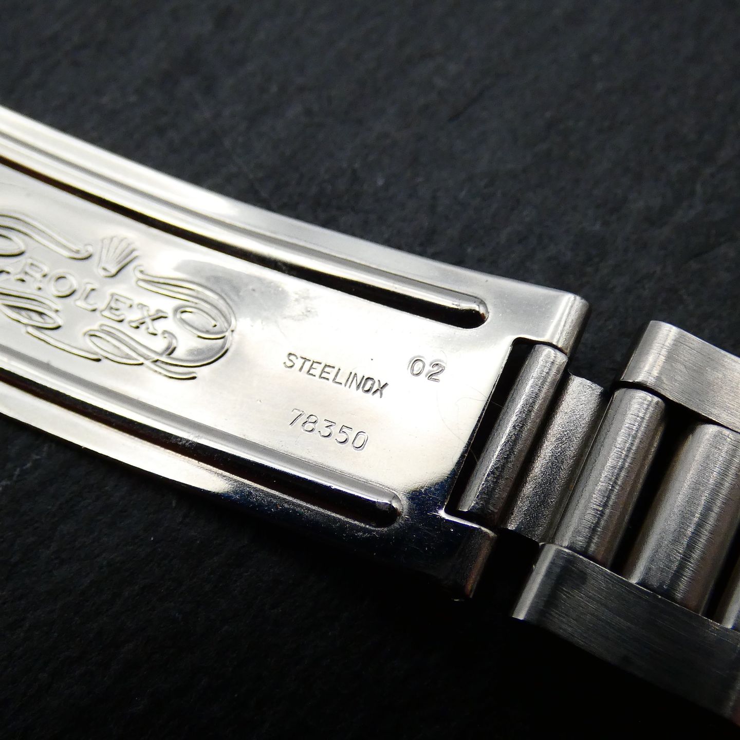 Rolex Oyster Perpetual Date 15200 (1990) - Goud wijzerplaat 34mm Staal (4/5)