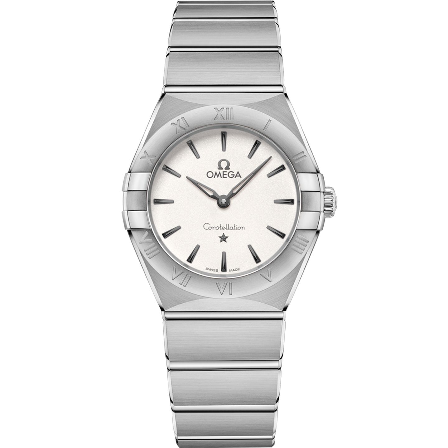 Omega Constellation Quartz 131.10.28.60.02.001 (2025) - Silver dial 28 mm Steel case (1/1)