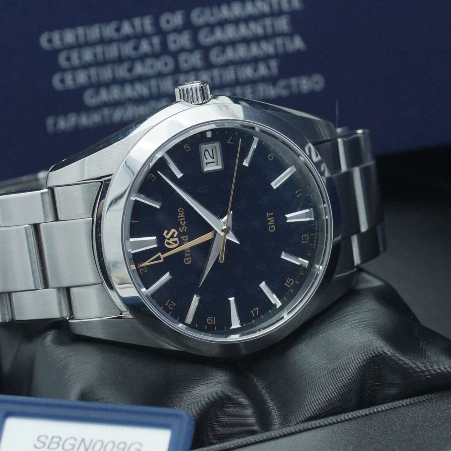 Grand Seiko Heritage Collection SBGN009 (2020) - Blue dial 41 mm Steel case (1/8)