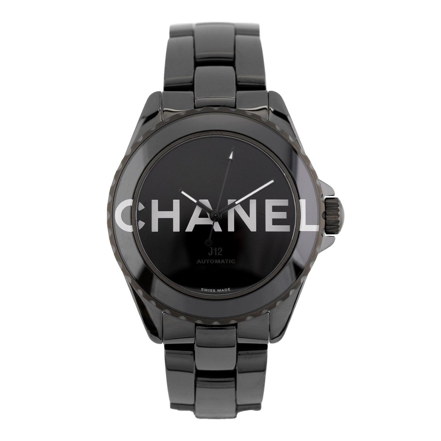 Chanel J12 H7418 (2024) - Black dial 38 mm Ceramic case (1/6)