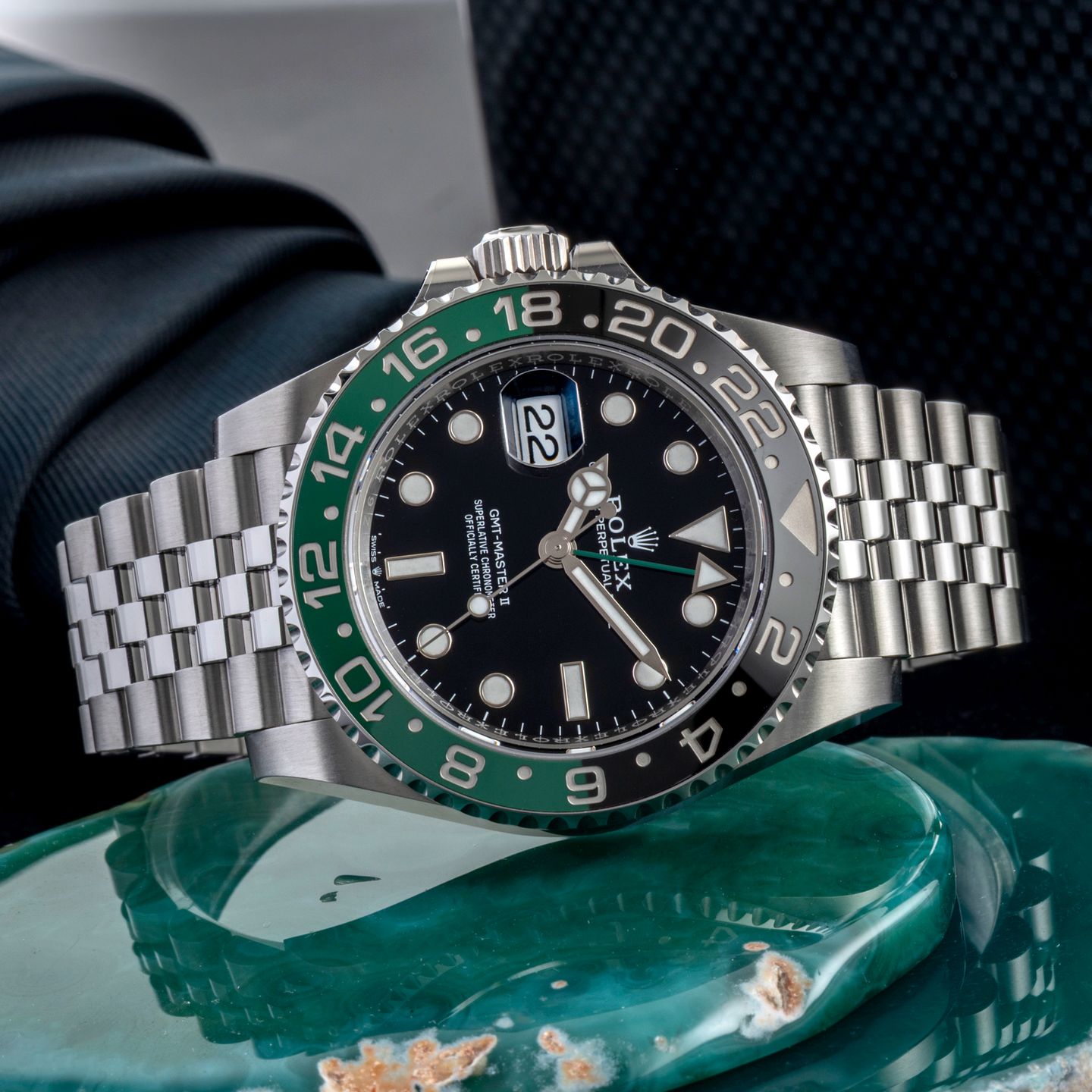 Rolex GMT-Master II 126720VTNR (Onbekend (willekeurig serienummer)) - Zwart wijzerplaat 40mm Staal (2/8)