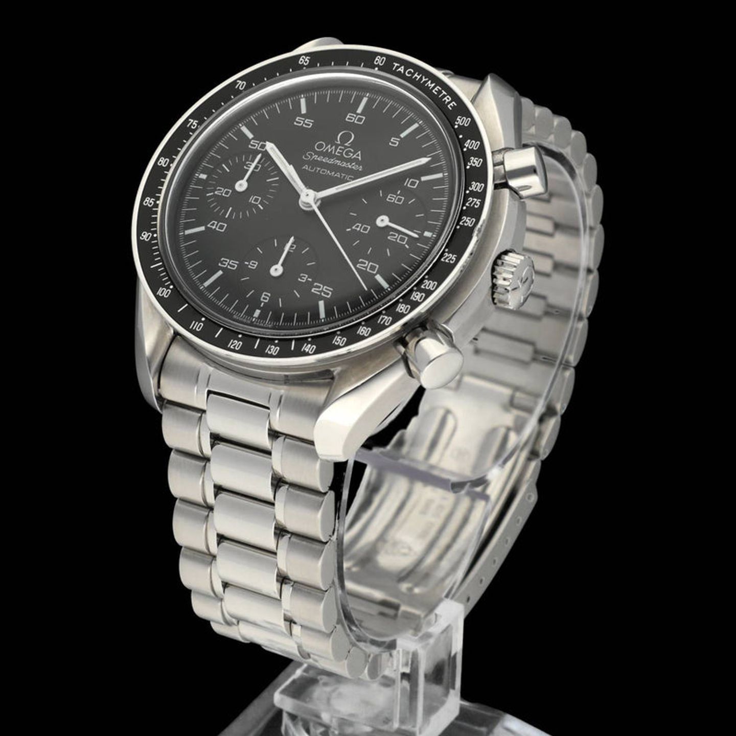 Omega Speedmaster Reduced 3510.50.00 (2006) - Black dial 39 mm Steel case (5/7)