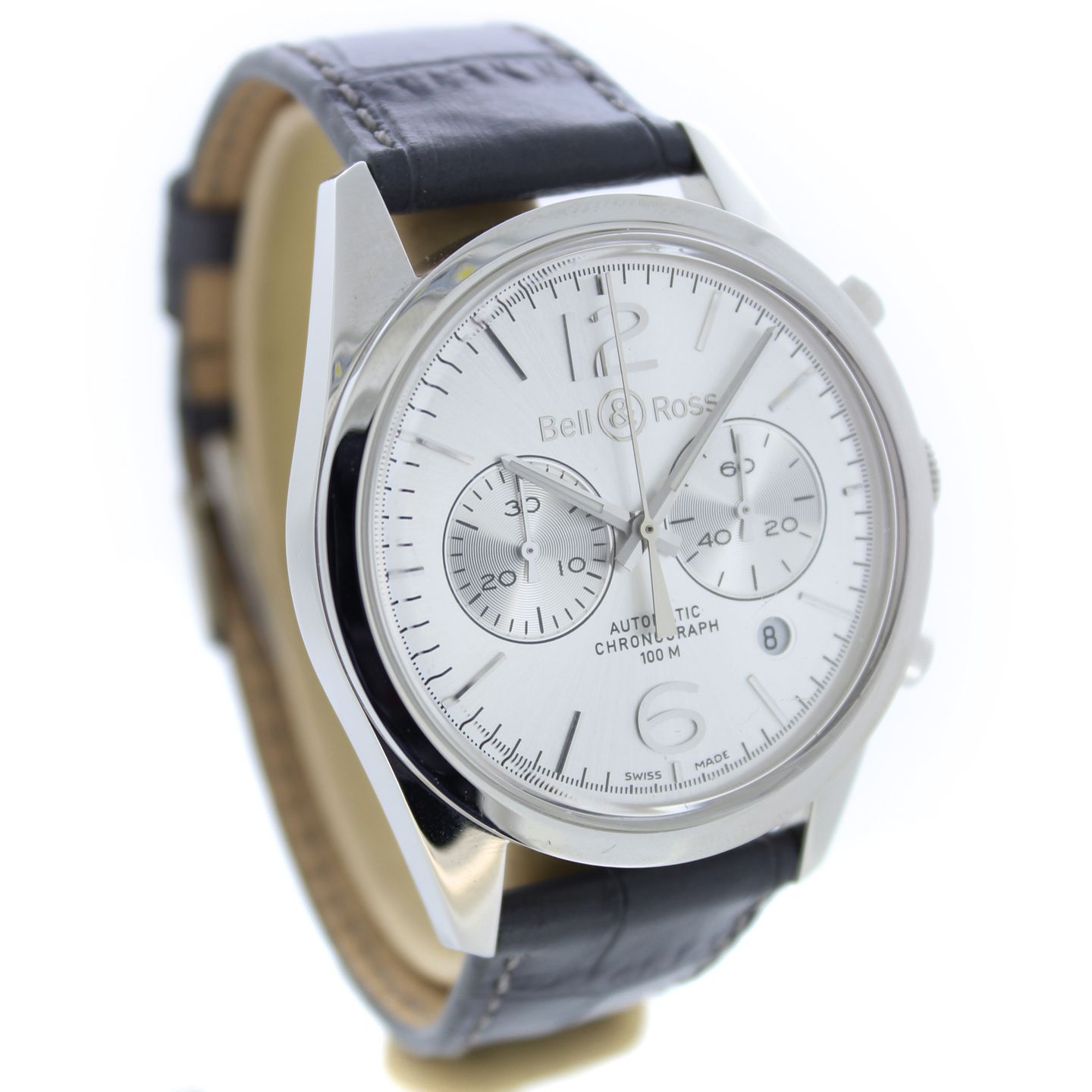 Bell & Ross Vintage BRG123-WH-ST/SCR - (6/6)