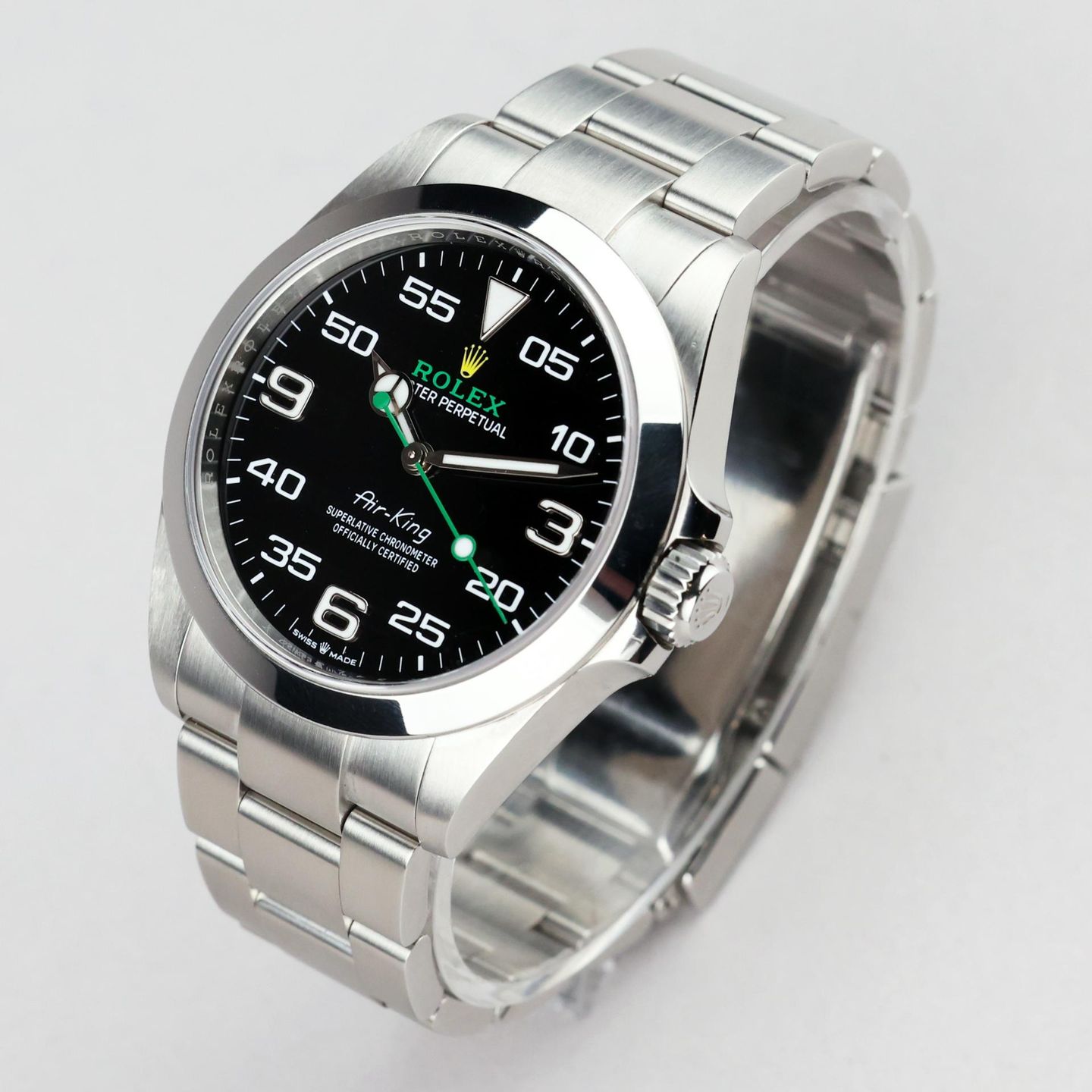 Rolex Air-King 126900 (2022) - 40mm Staal (3/7)