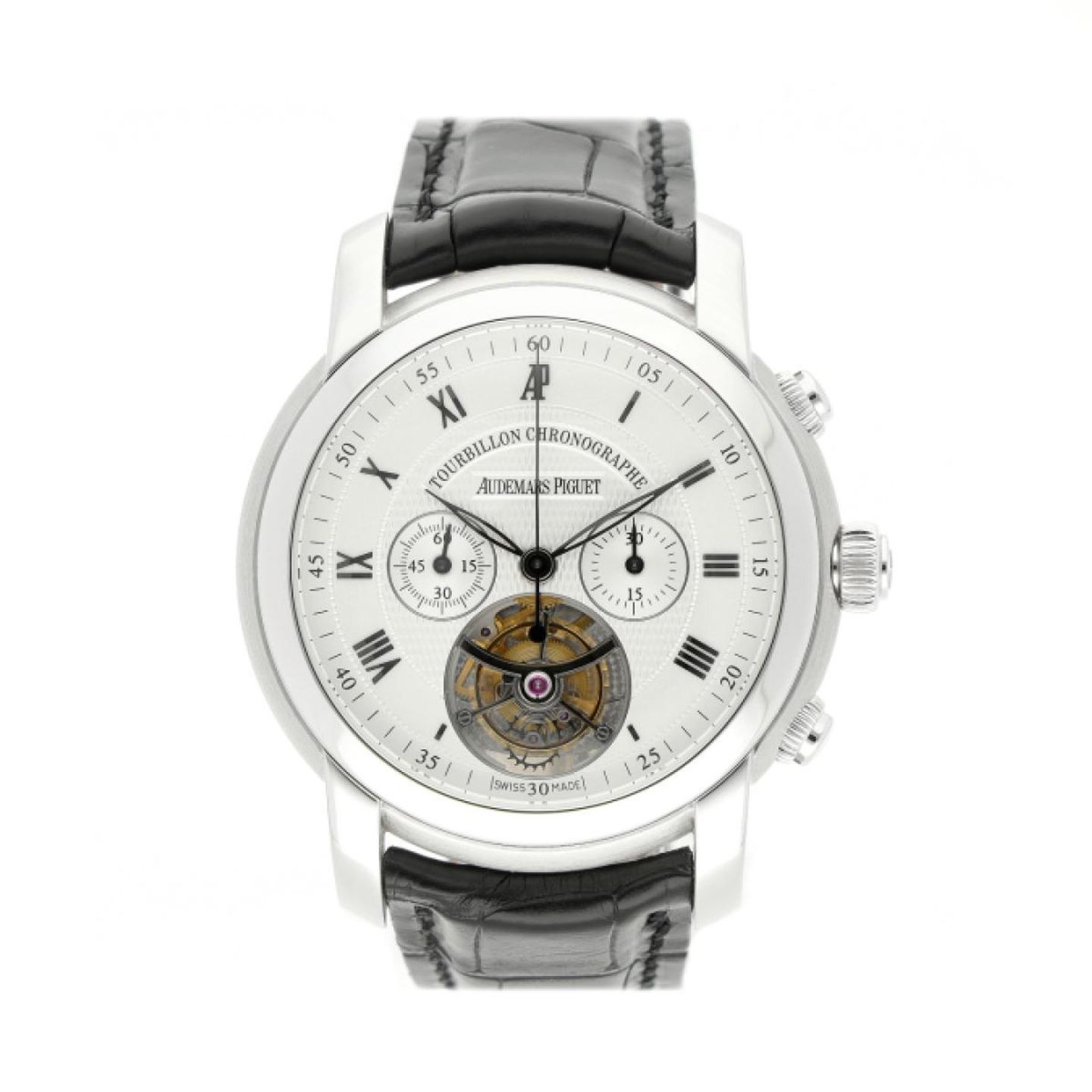 Audemars Piguet Jules Audemars 26010BC.OO.D002CR.01 (2011) - Silver dial 43 mm White Gold case (1/5)