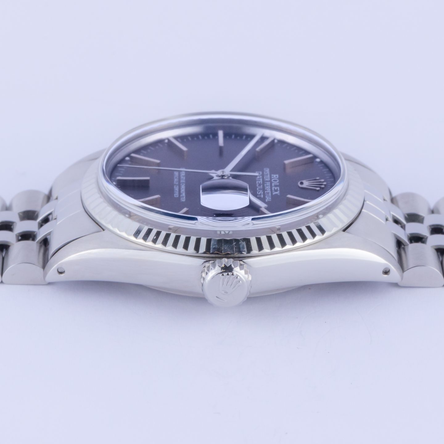 Rolex Datejust 36 16014 (1982) - Grey dial 36 mm Steel case (5/8)