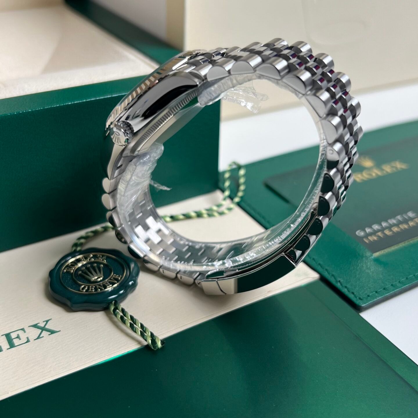 Rolex Datejust 36 126234 (2025) - Blauw wijzerplaat 36mm Staal (8/8)