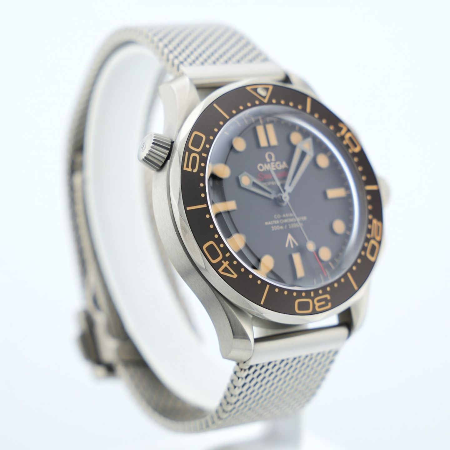 Omega Seamaster Diver 300 M 210.90.42.20.01.001 (2022) - Brown dial 42 mm Titanium case (7/8)