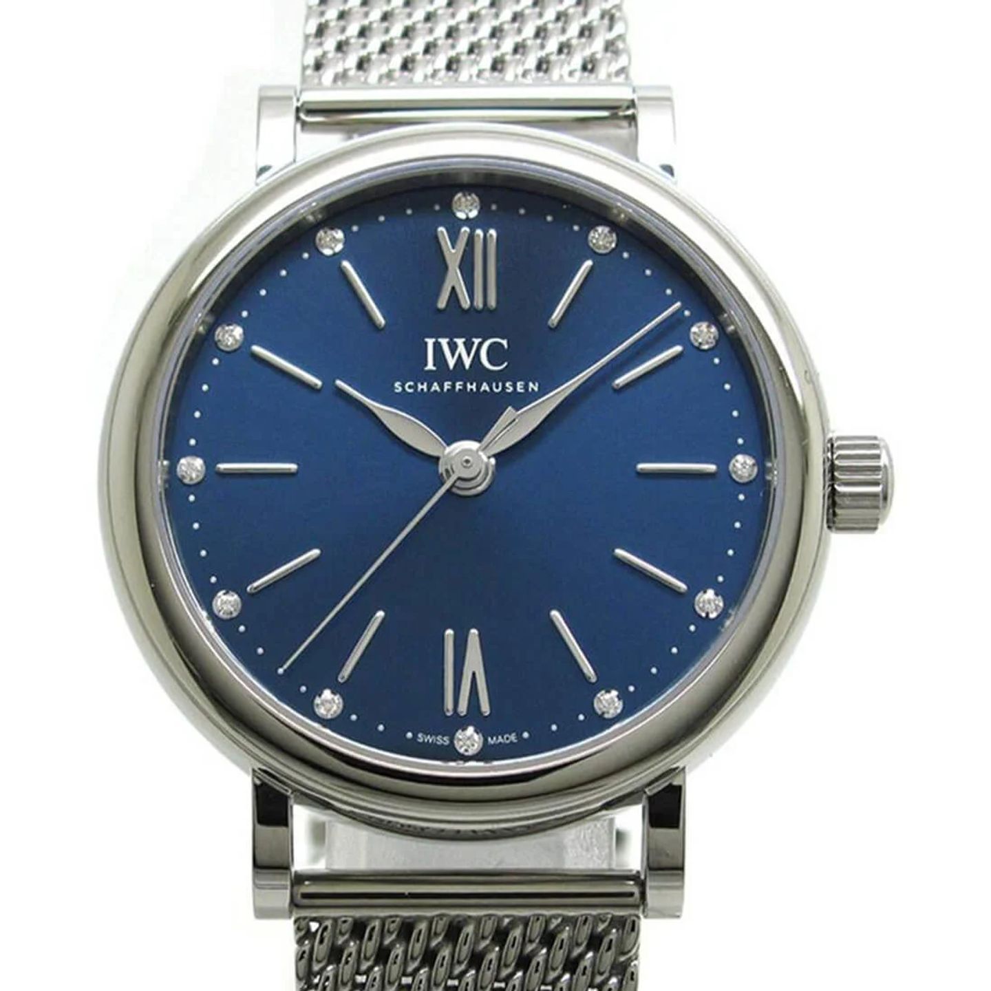 IWC Portofino IW357404 (2024) - Blauw wijzerplaat 34mm Staal (1/2)