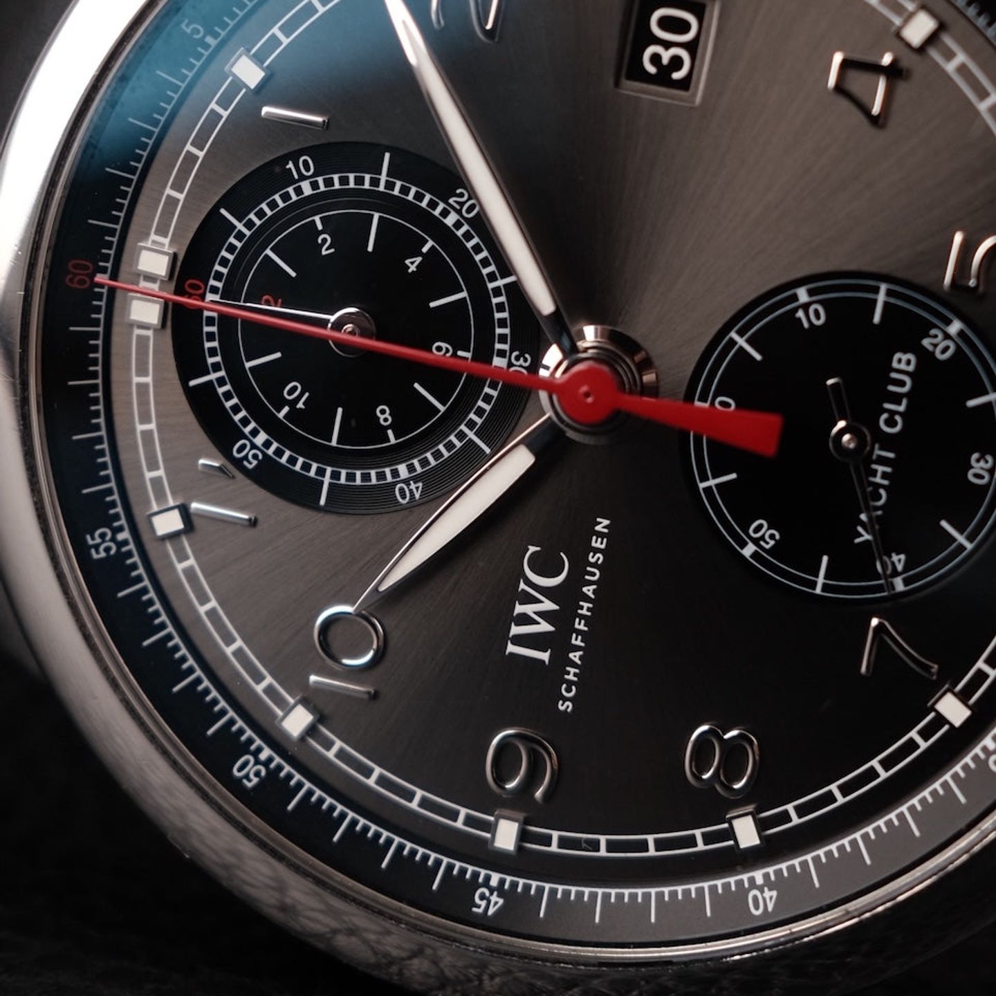 IWC Portuguese Yacht Club Chronograph IW390503 (2015) - Zilver wijzerplaat 44mm Staal (2/8)