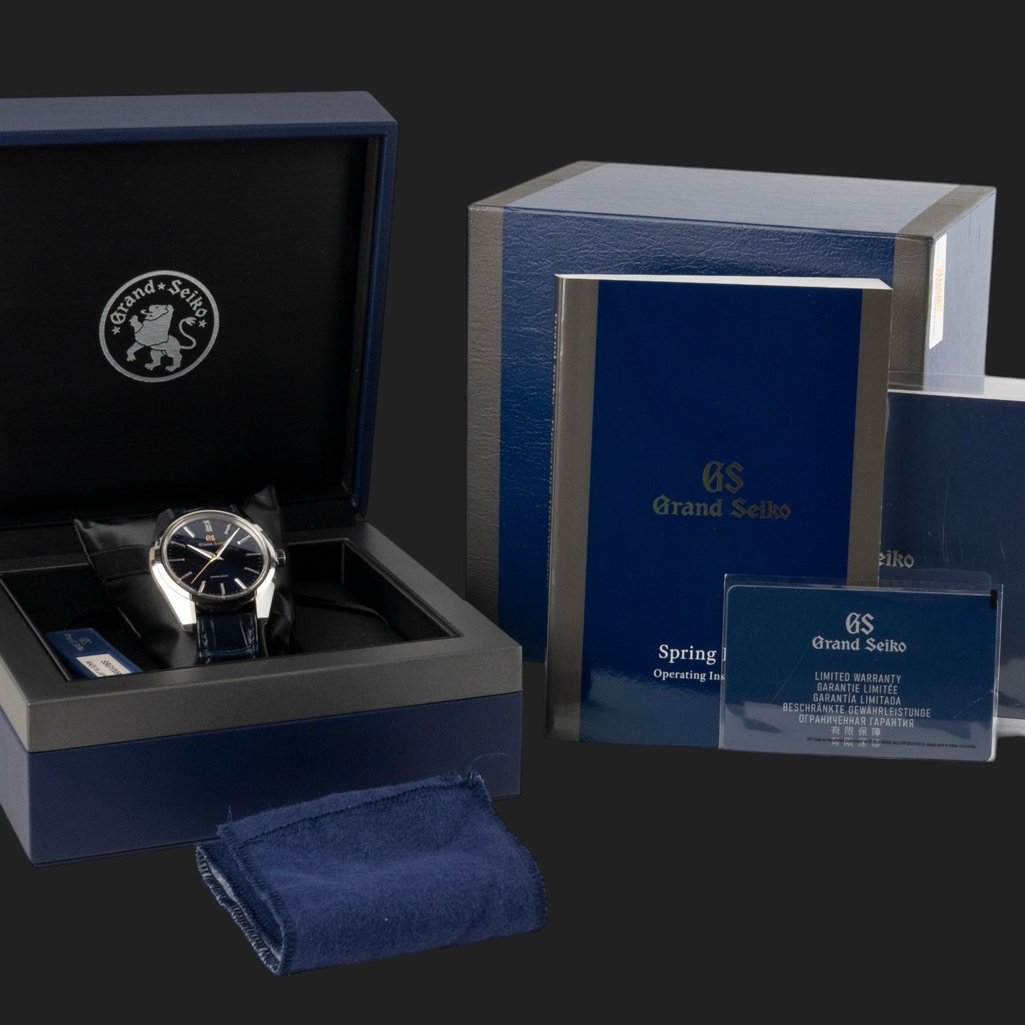 Grand Seiko Heritage Collection SBGY009G/9R31-0AG0 (2022) - Blue dial 40 mm Steel case (8/8)