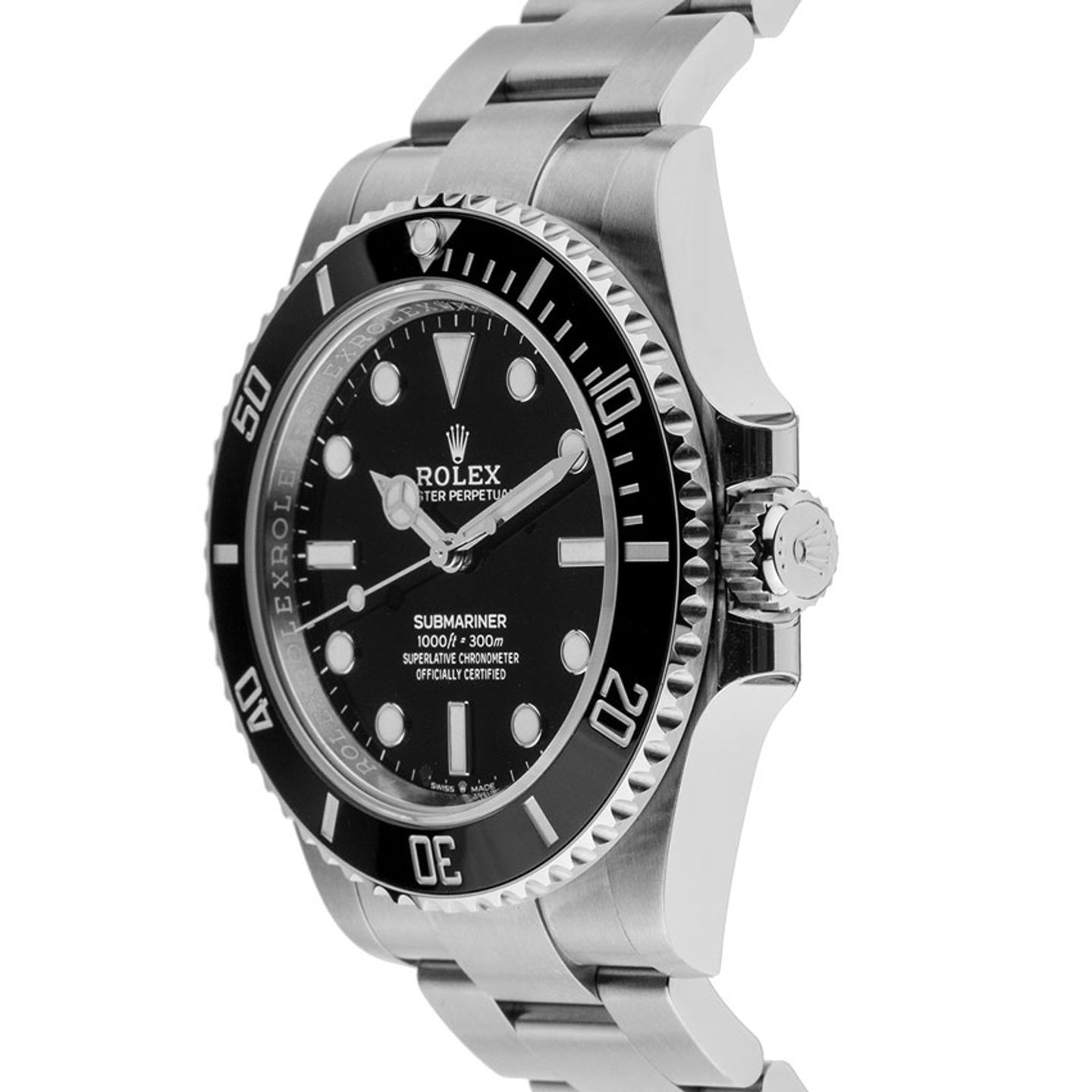 Rolex Submariner No Date 124060 (2022) - Black dial 41 mm Steel case (4/7)