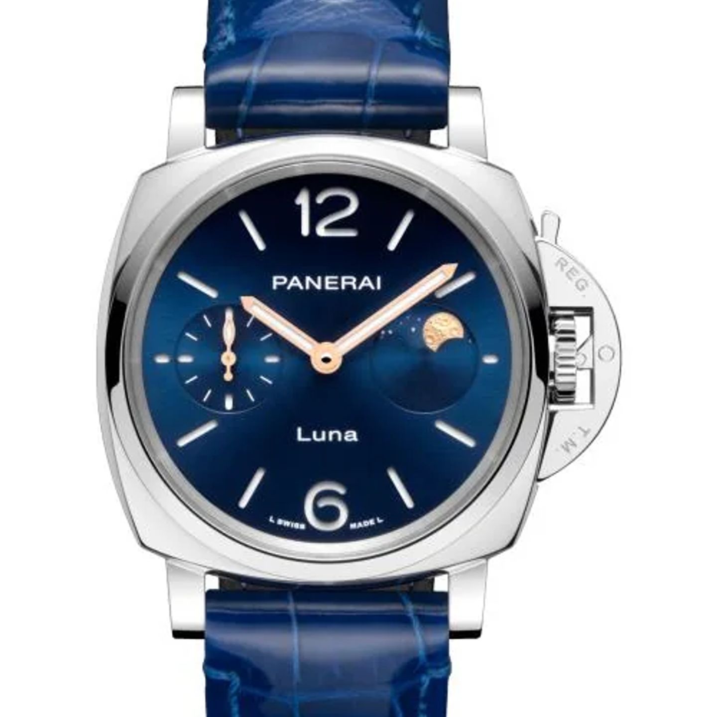 Panerai Luminor Due PAM01558 (2026) - Blue dial 38 mm Steel case (1/1)