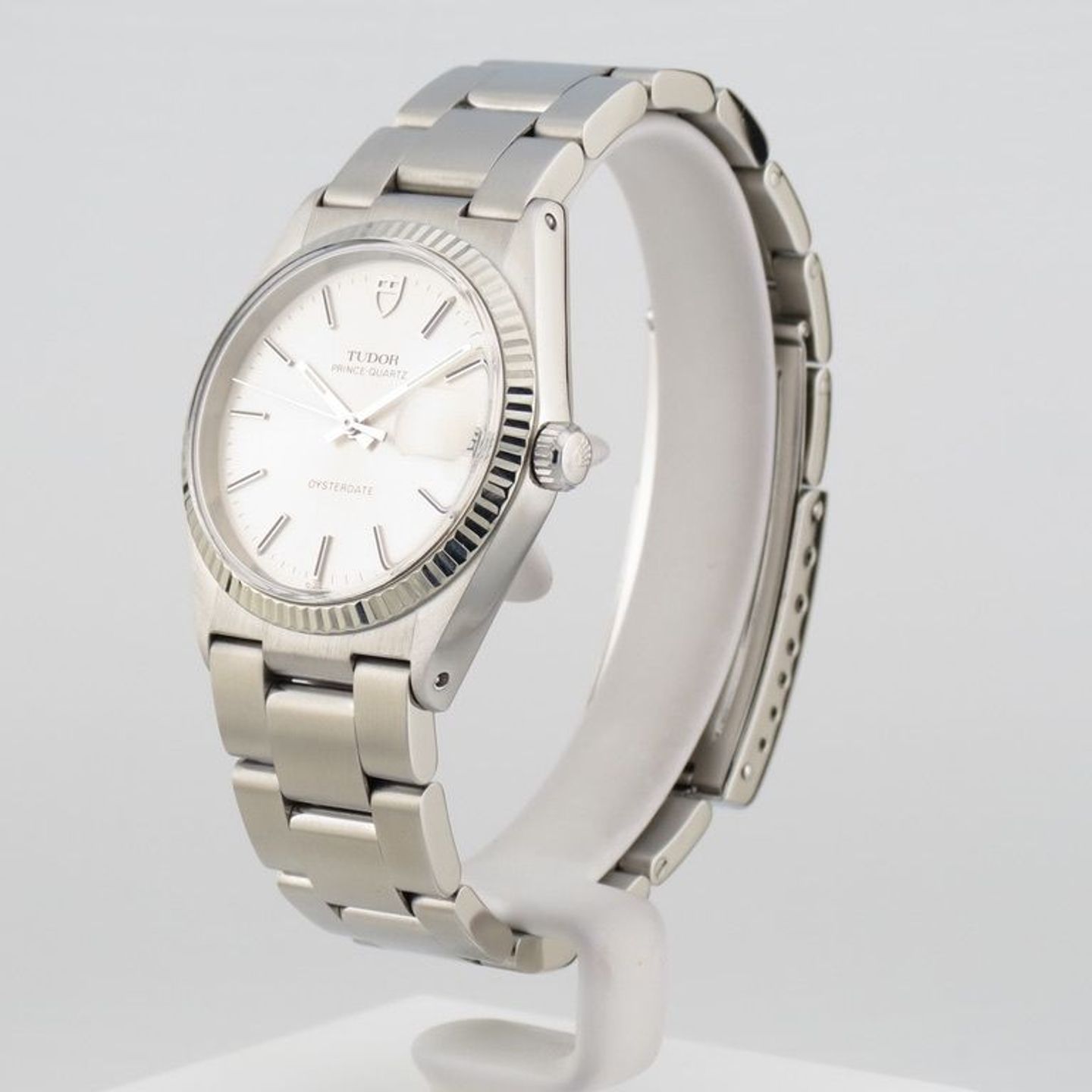 Tudor Prince Oysterdate 91514 (1984) - Silver dial 35 mm Steel case (2/8)