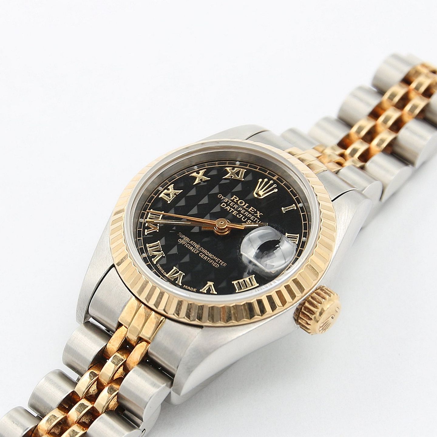 Rolex Lady-Datejust 69173 (Onbekend (willekeurig serienummer)) - 26mm Goud/Staal (1/8)