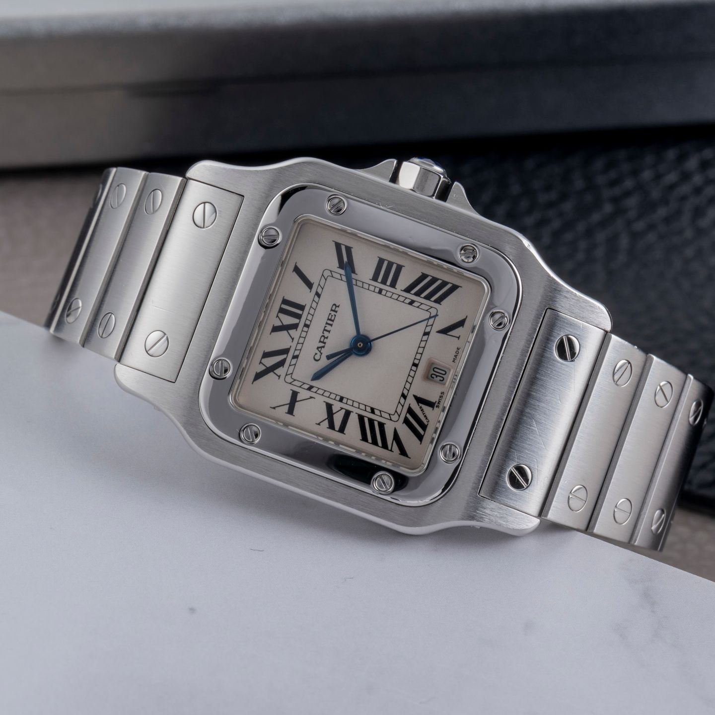 Cartier Santos Galbée W20060D6 - (2/8)