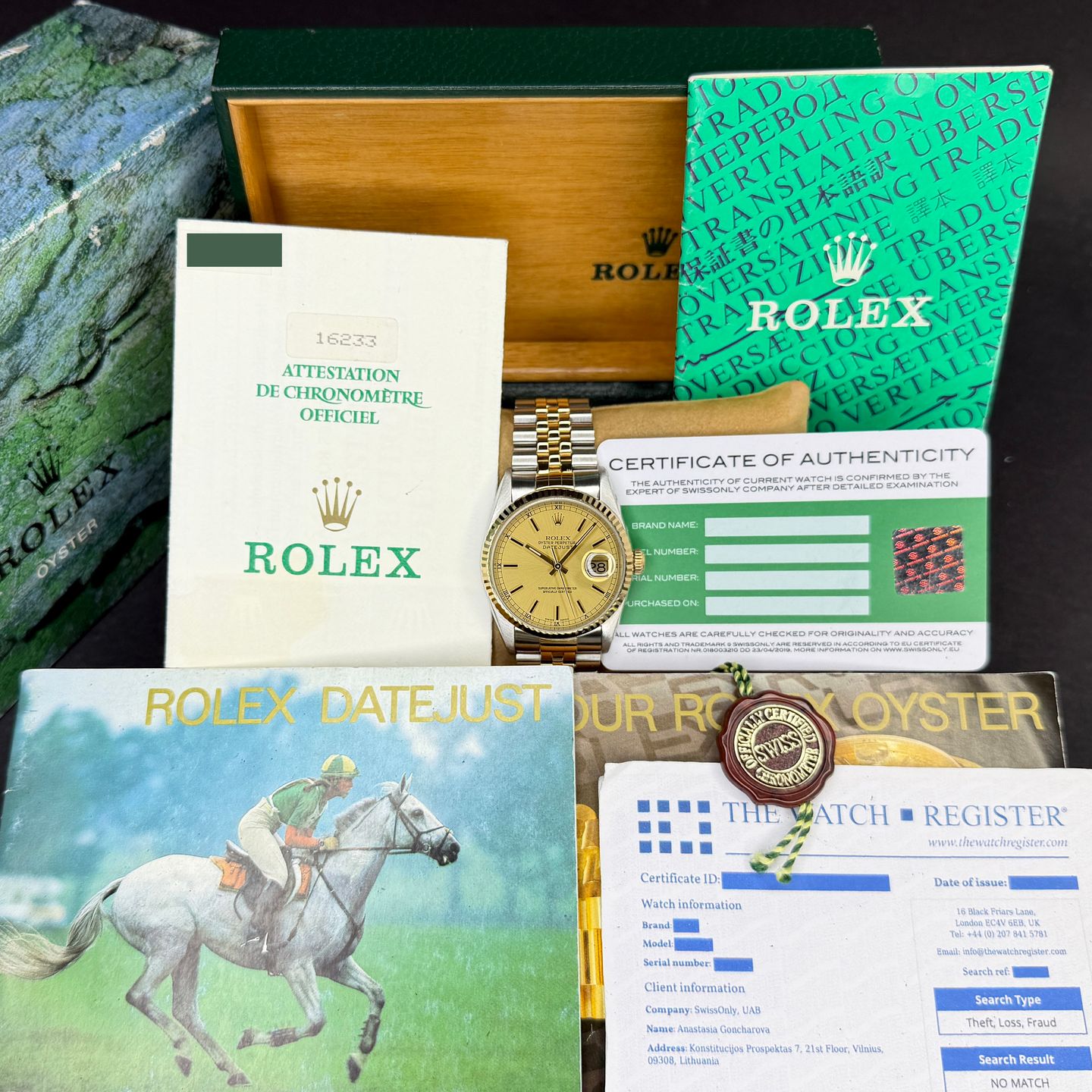 Rolex Datejust 36 16233 - (3/4)