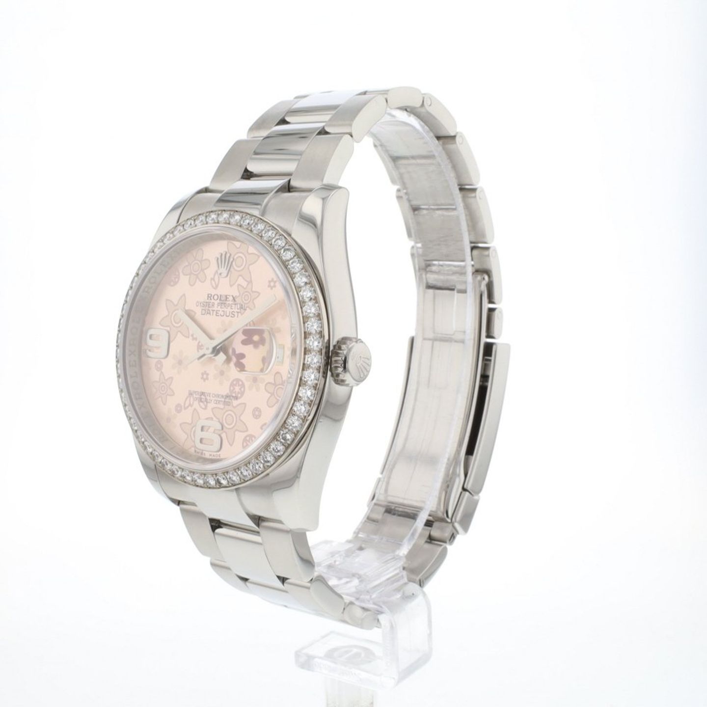 Rolex Datejust 36 116244 (2012) - Pink dial 36 mm Steel case (2/4)