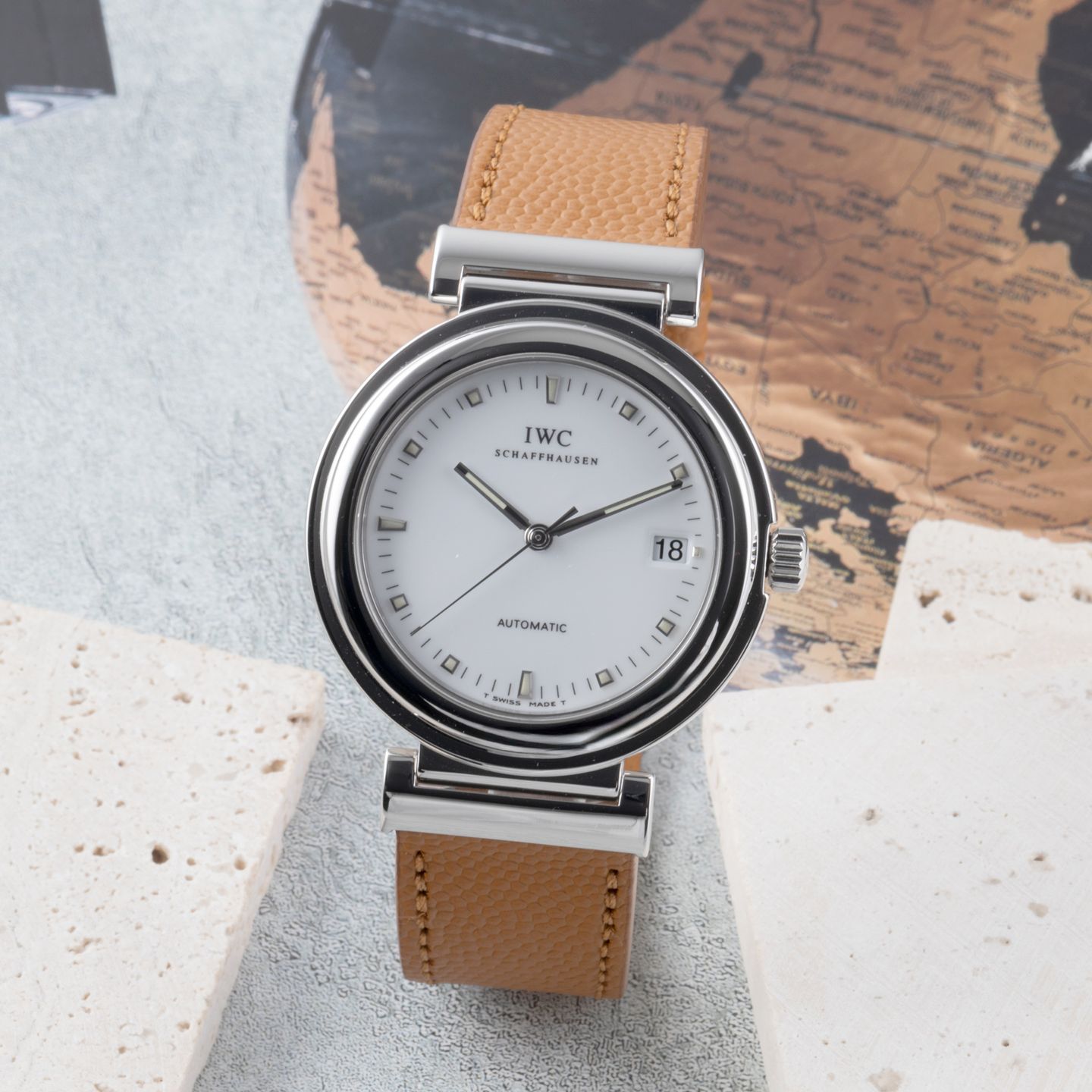 IWC Da Vinci IW352801 (1998) - White dial 37 mm Steel case (1/8)