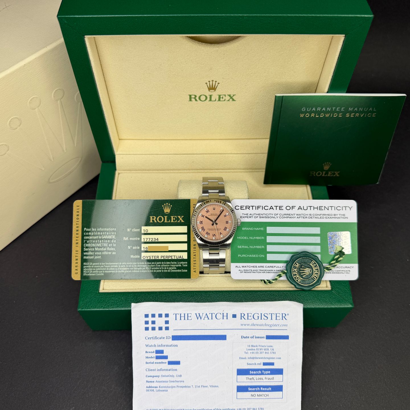 Rolex Oyster Perpetual 31 177234 - (3/8)