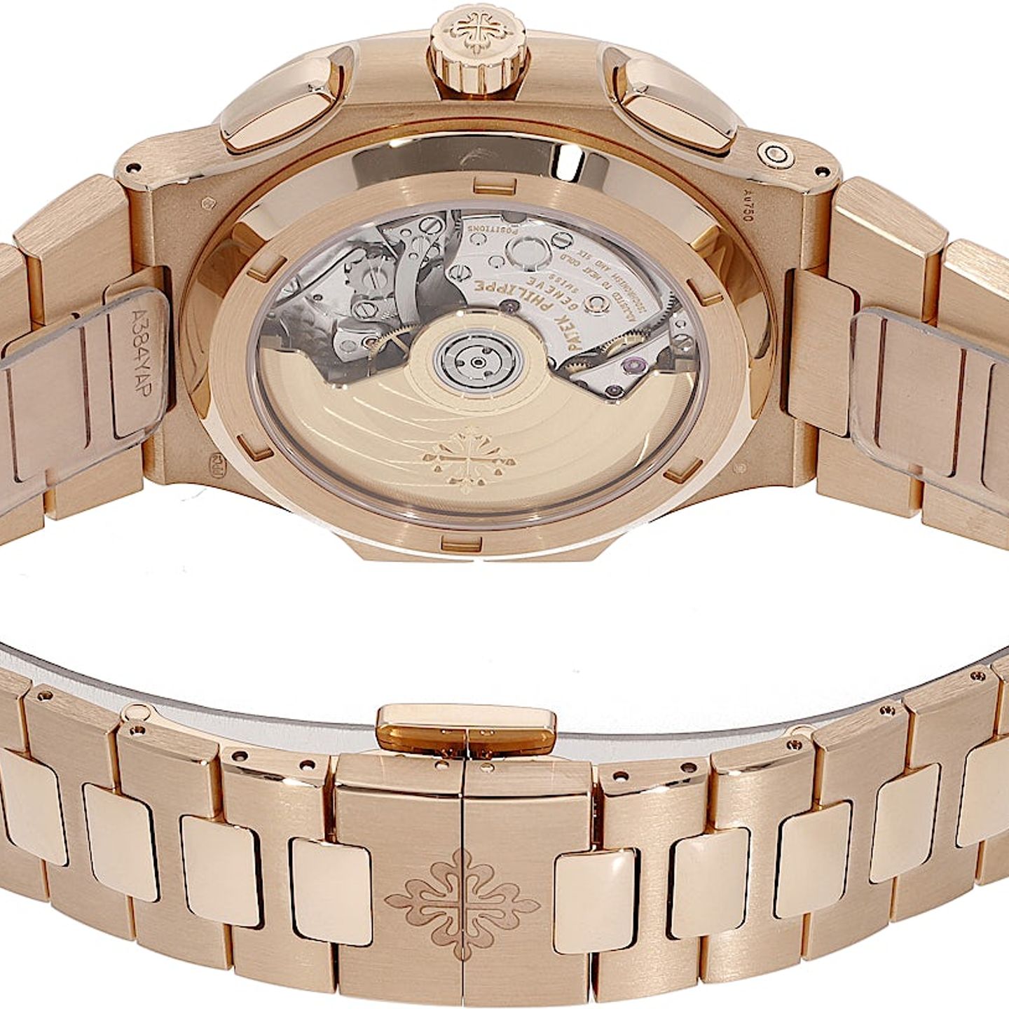 Patek Philippe Nautilus 5990/1R-001 (2025) - Blue dial 41 mm Rose Gold case (5/5)