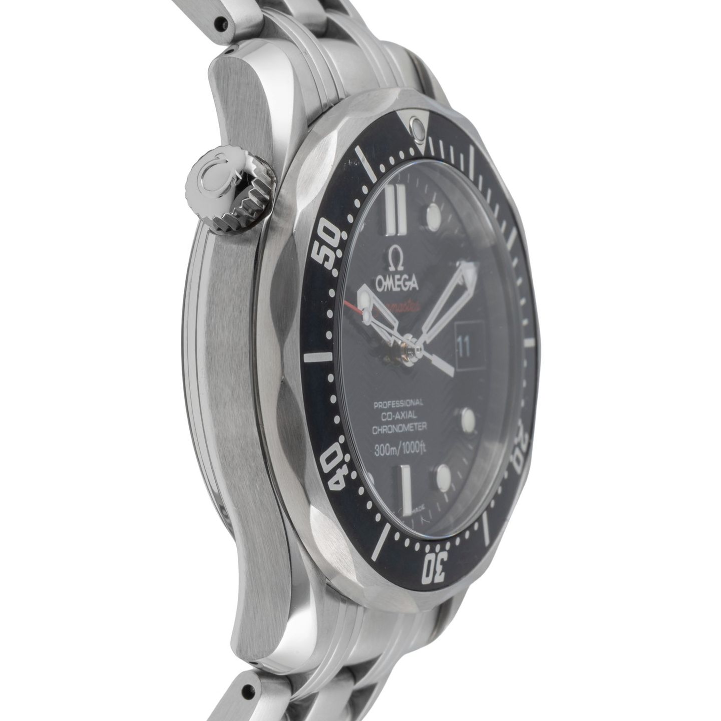 Omega Seamaster Diver 300 M 212.30.36.20.01.001 (Unknown (random serial)) - Black dial 36 mm Steel case (7/8)