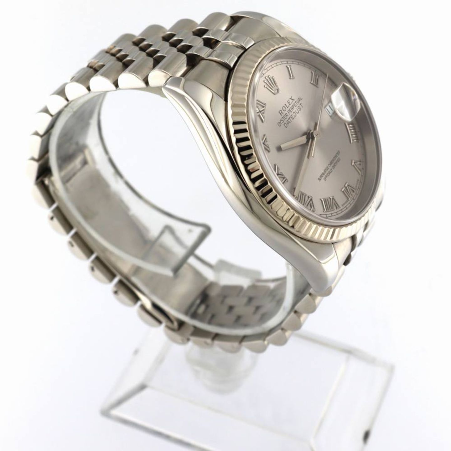 Rolex Datejust 36 116234 (2006) - Silver dial 36 mm Steel case (3/6)