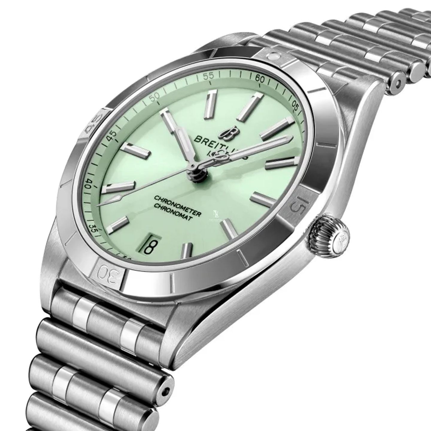 Breitling Chronomat 36 A10380101L1A1 (2026) - Green dial 36 mm Steel case (3/5)