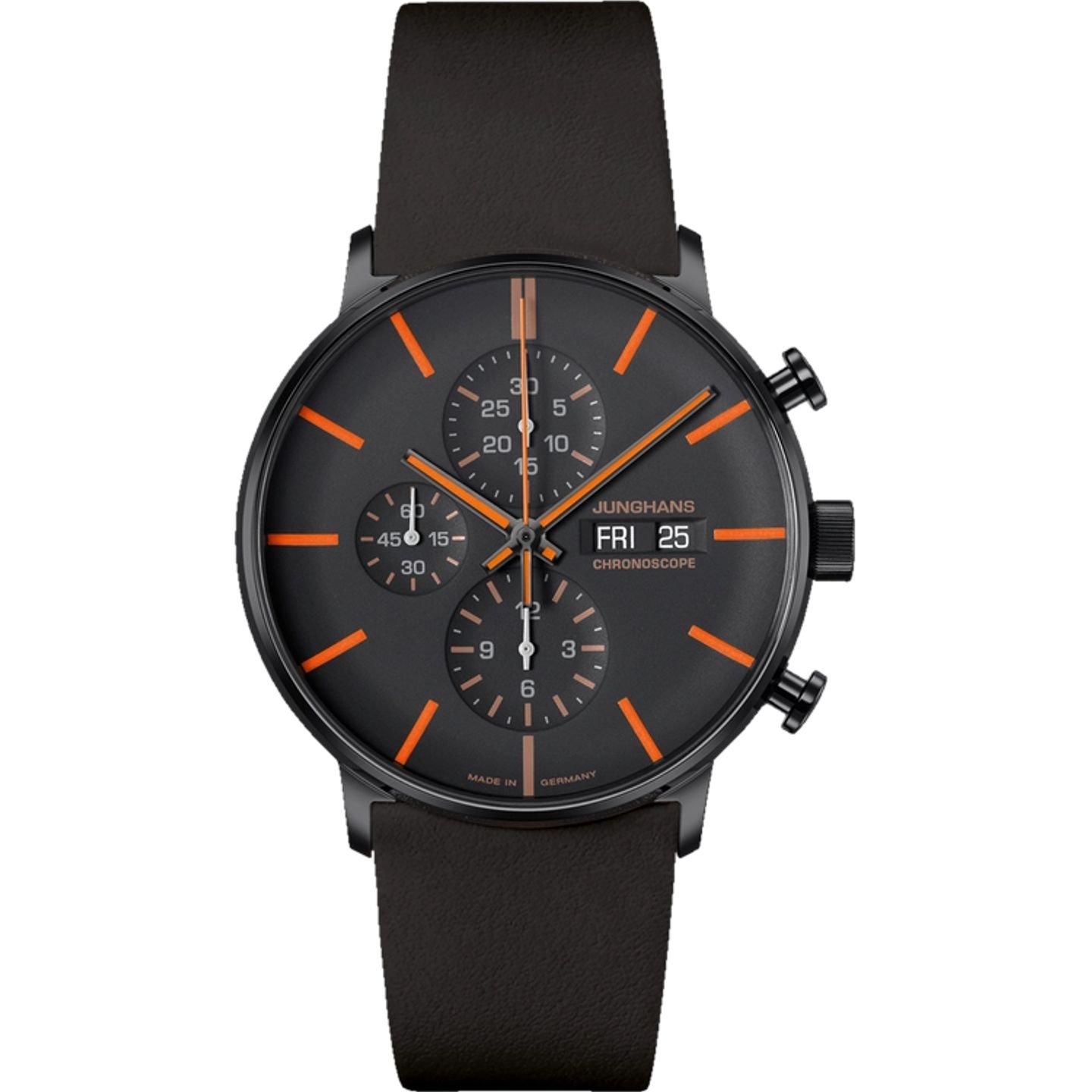 Junghans FORM A 27/4370.03 (2026) - Zwart wijzerplaat 42mm Staal (1/1)