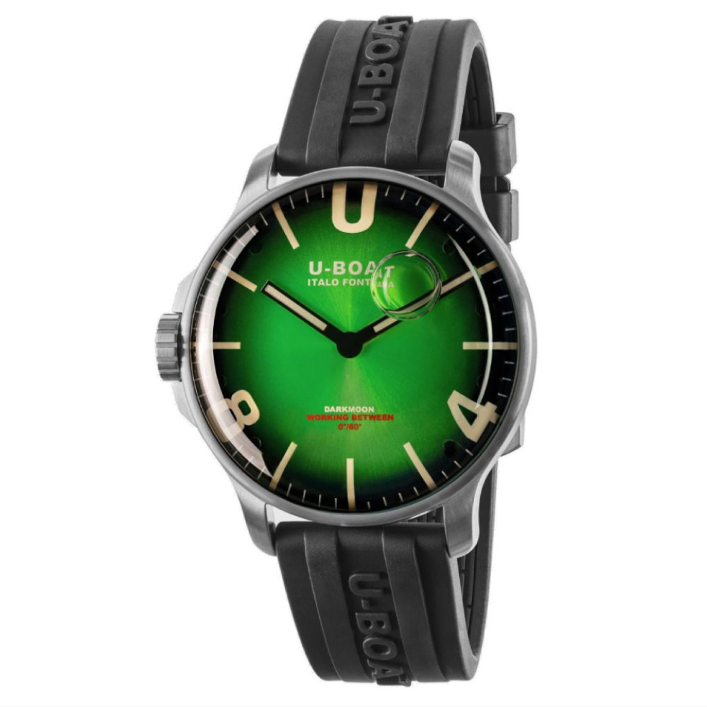 U-Boat Capsoil 8702/B (2025) - Green dial 45 mm Steel case (8/8)