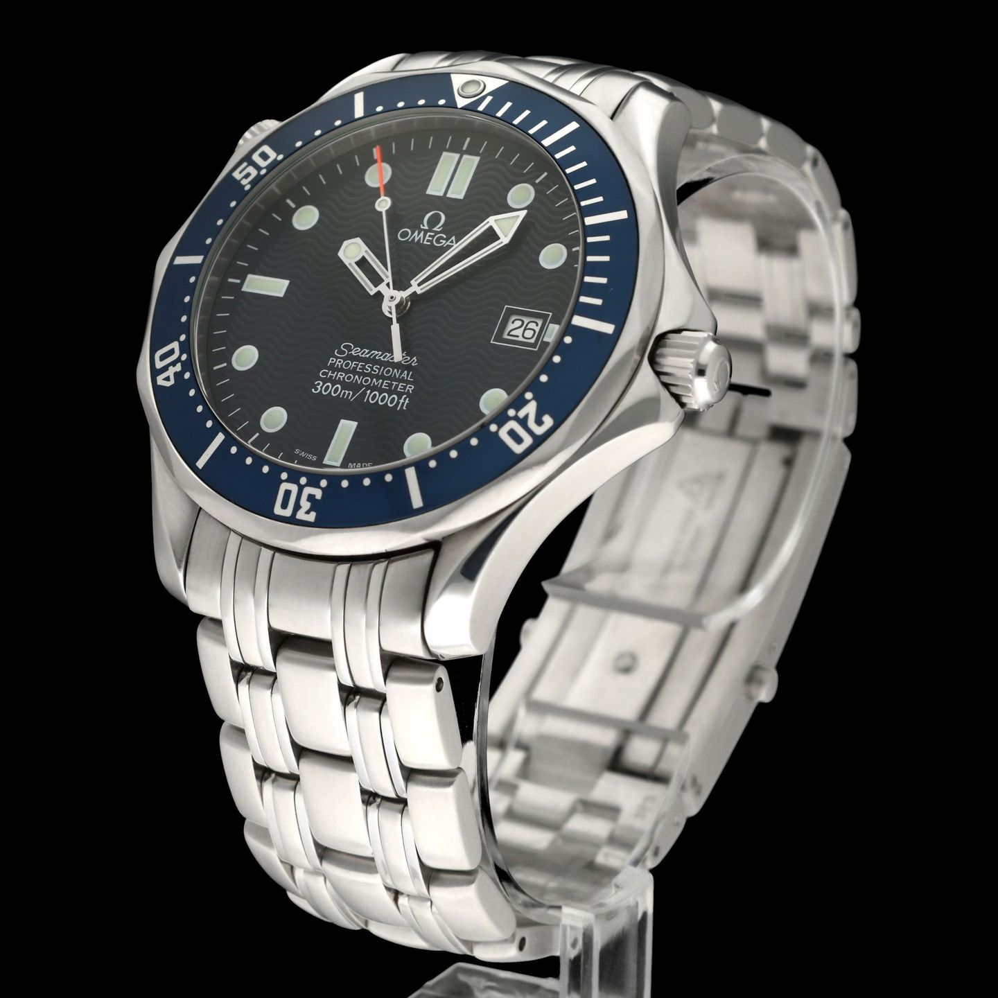 Omega Seamaster Diver 300 M 2531.80.00 (2013) - Blauw wijzerplaat 41mm Staal (5/8)