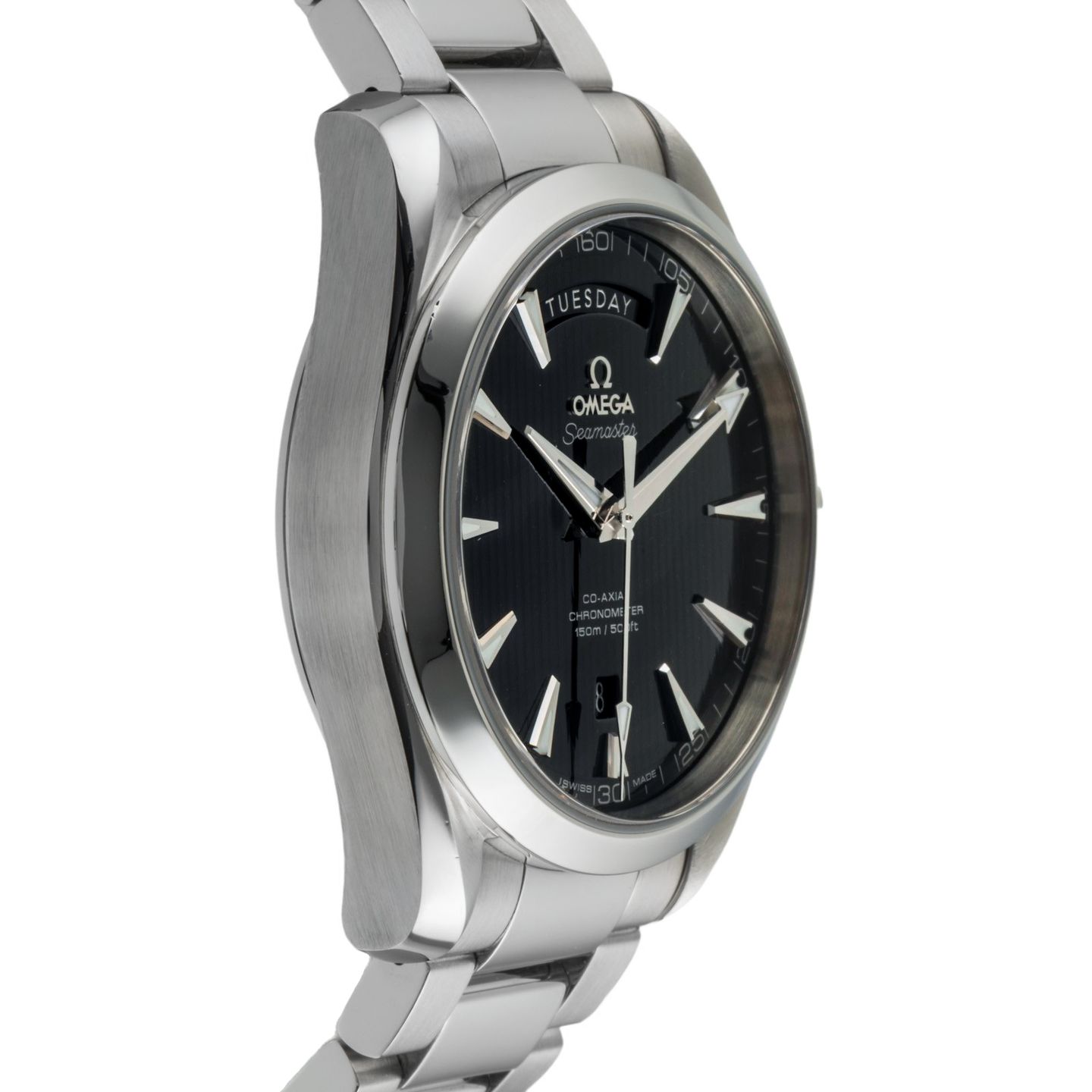 Omega Seamaster Aqua Terra 231.10.42.22.01.001 (Onbekend (willekeurig serienummer)) - Zwart wijzerplaat 42mm Staal (7/8)