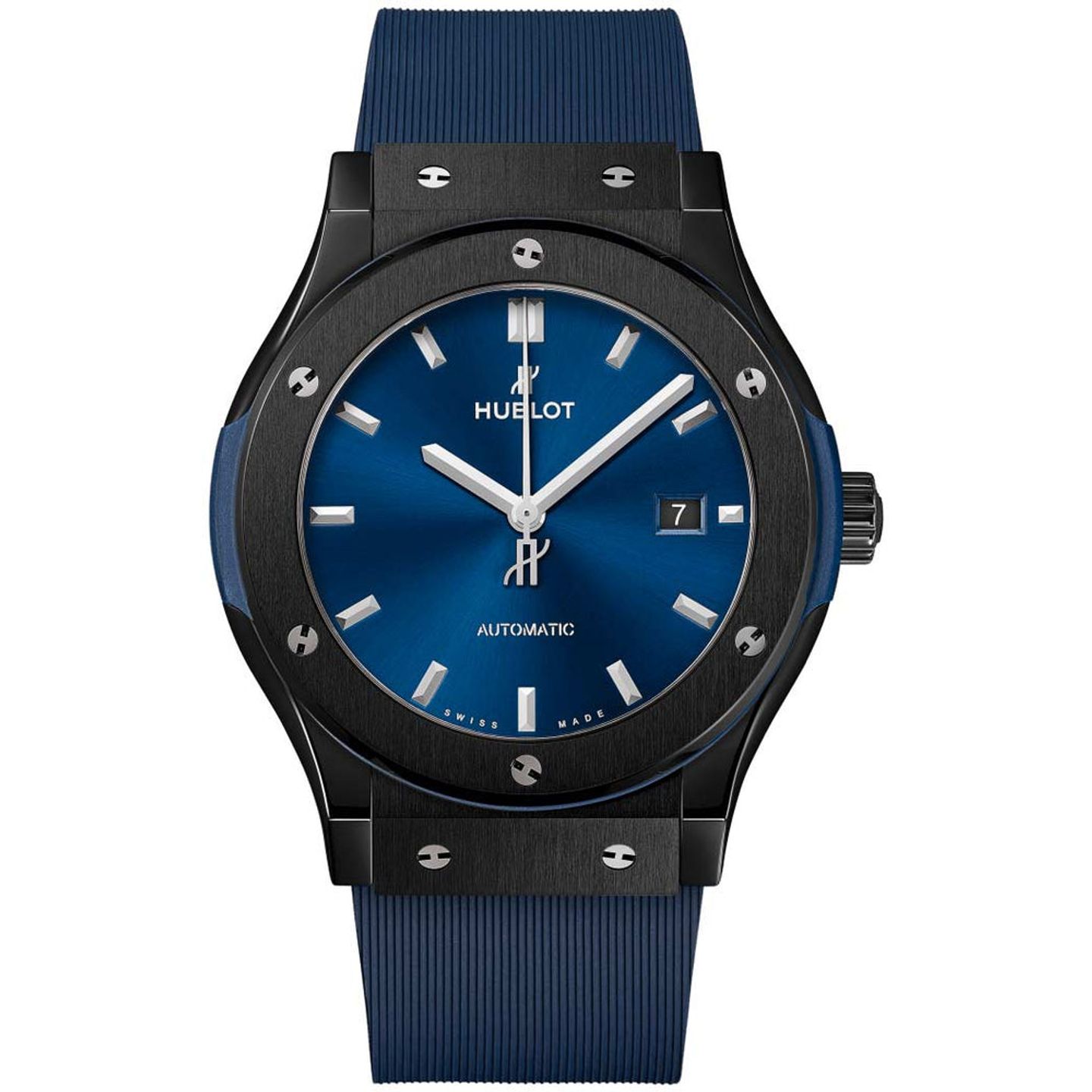Hublot Classic Fusion Blue 542.CM.7170.RX (2025) - Blauw wijzerplaat 42mm Keramiek (1/1)