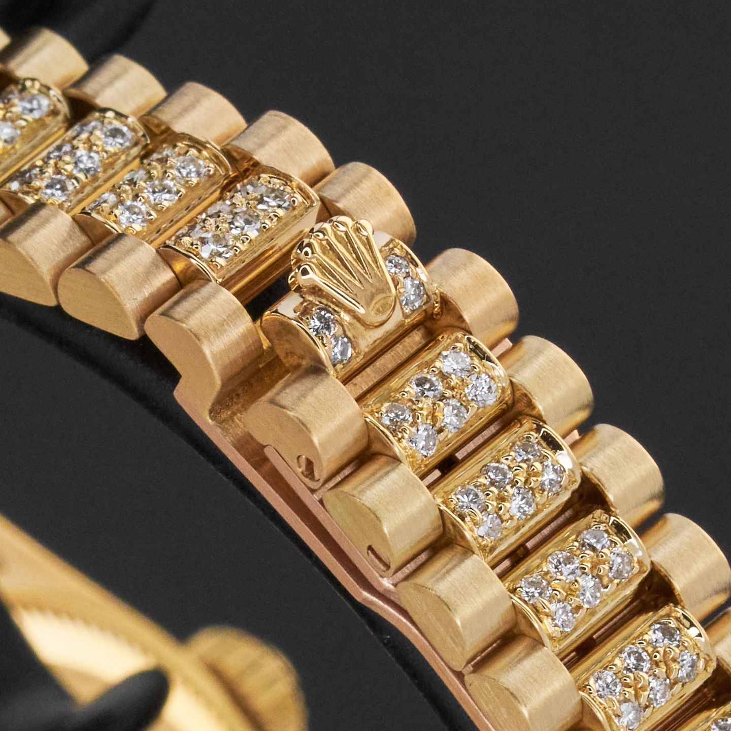 Rolex Lady-Datejust 69178 (1989) - Champagne dial 26 mm Yellow Gold case (8/8)