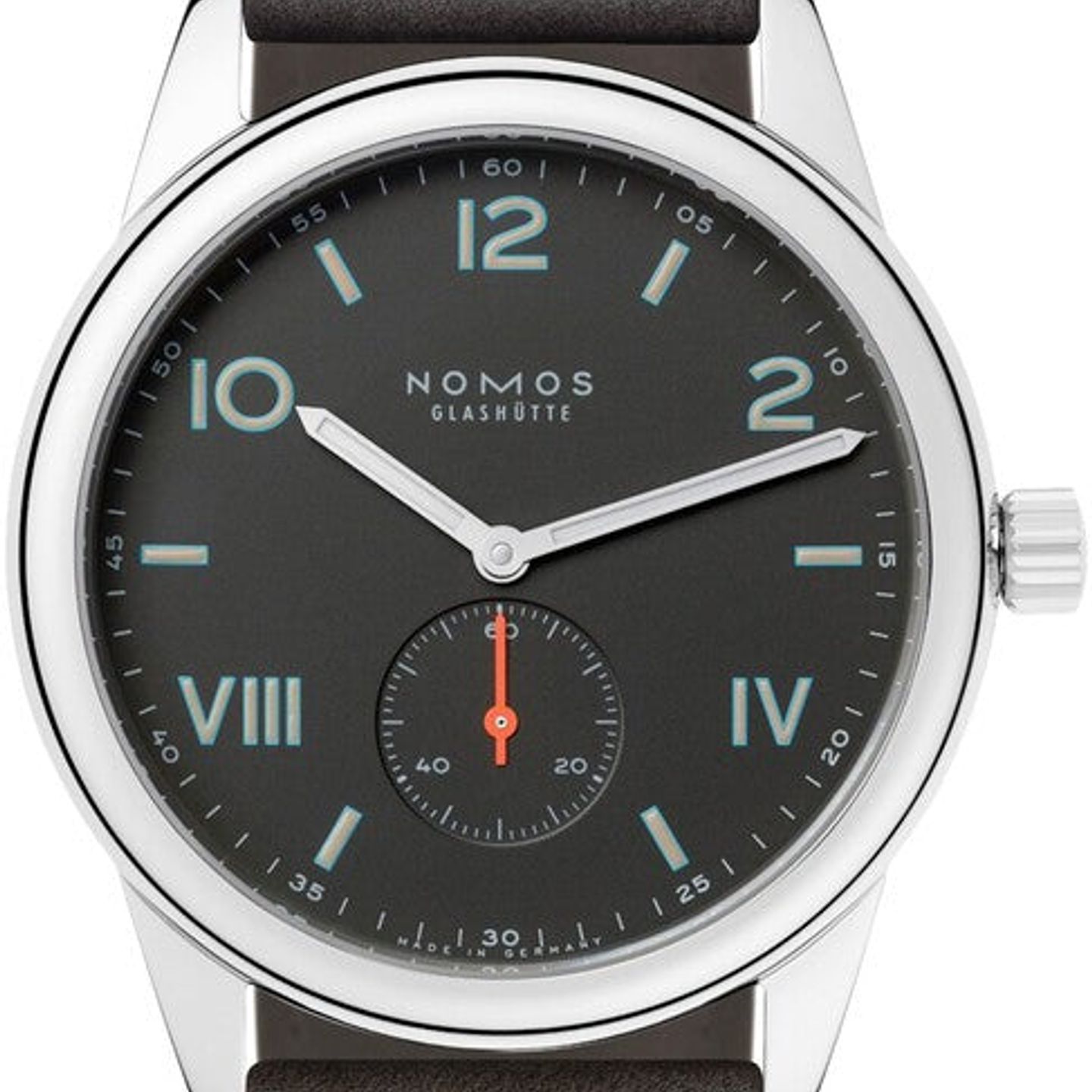 NOMOS Club Campus 738 (2025) - Black dial 39 mm Steel case (1/1)