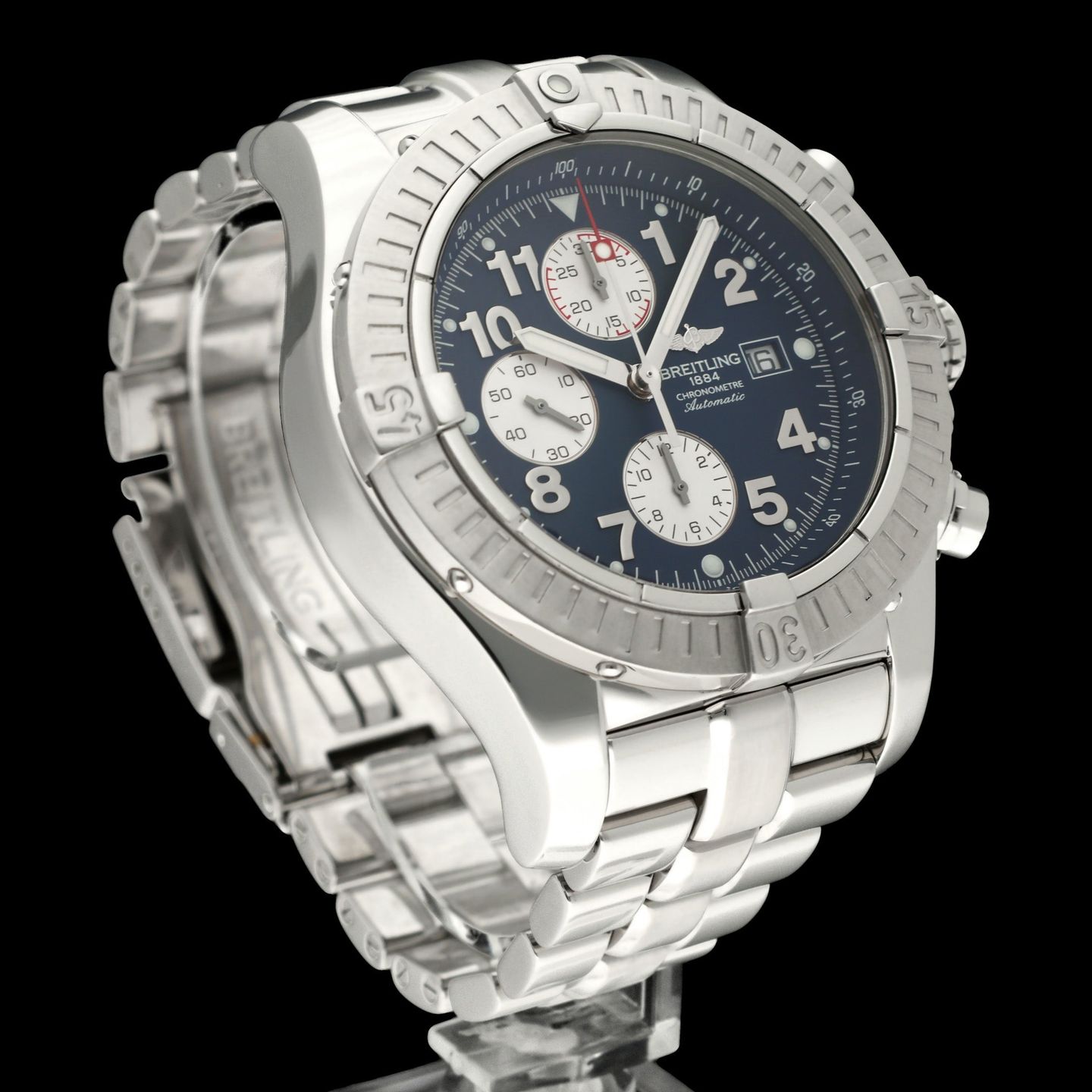 Breitling Super Avenger A13370 (2005) - 48 mm Steel case (4/8)