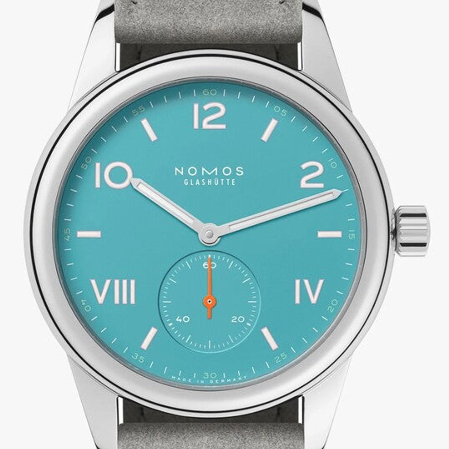 NOMOS Club Campus 717.GB (2025) - Blue dial 36 mm Steel case (1/1)