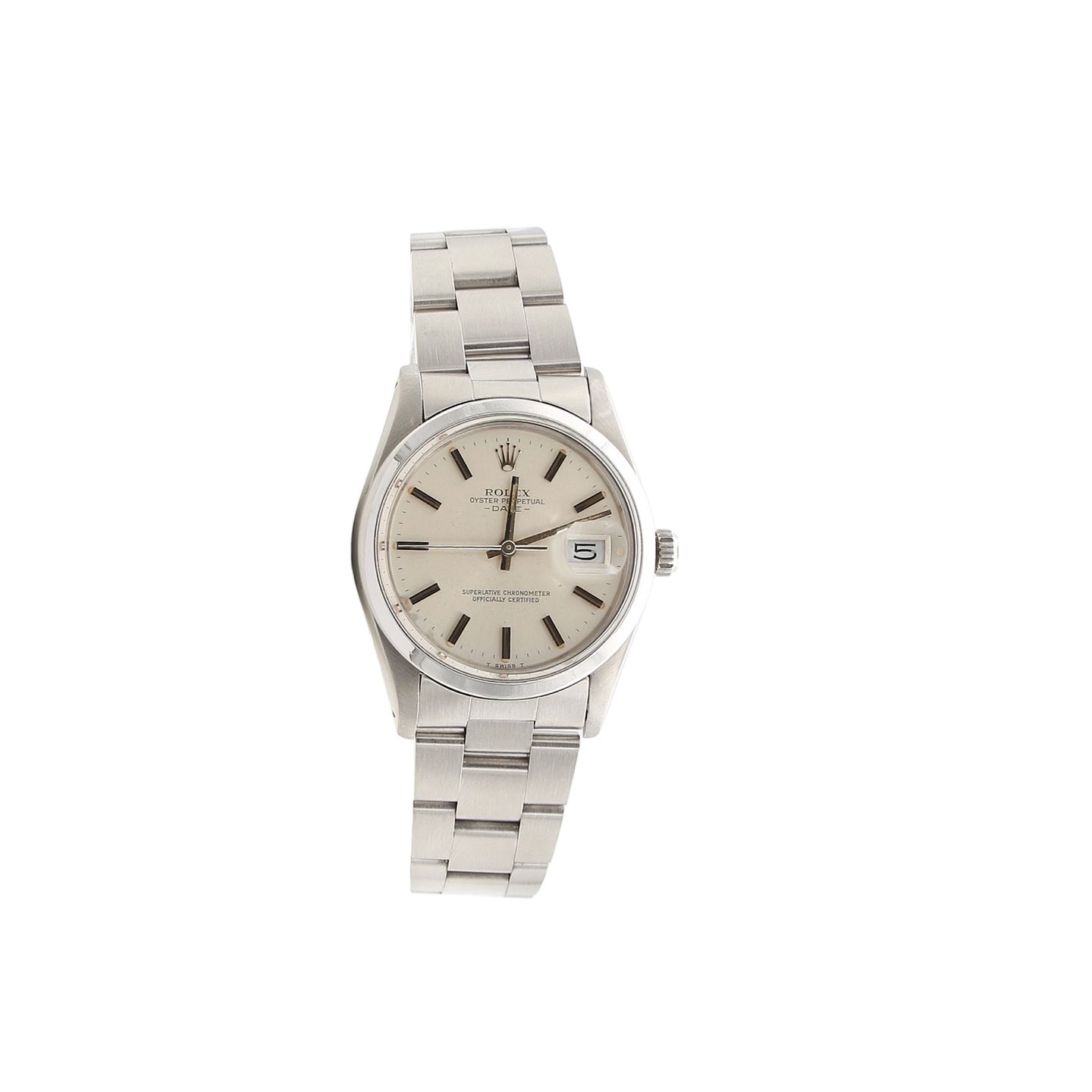 Rolex Oyster Perpetual Date 15000 (Unknown (random serial)) - 34 mm Steel case (1/7)