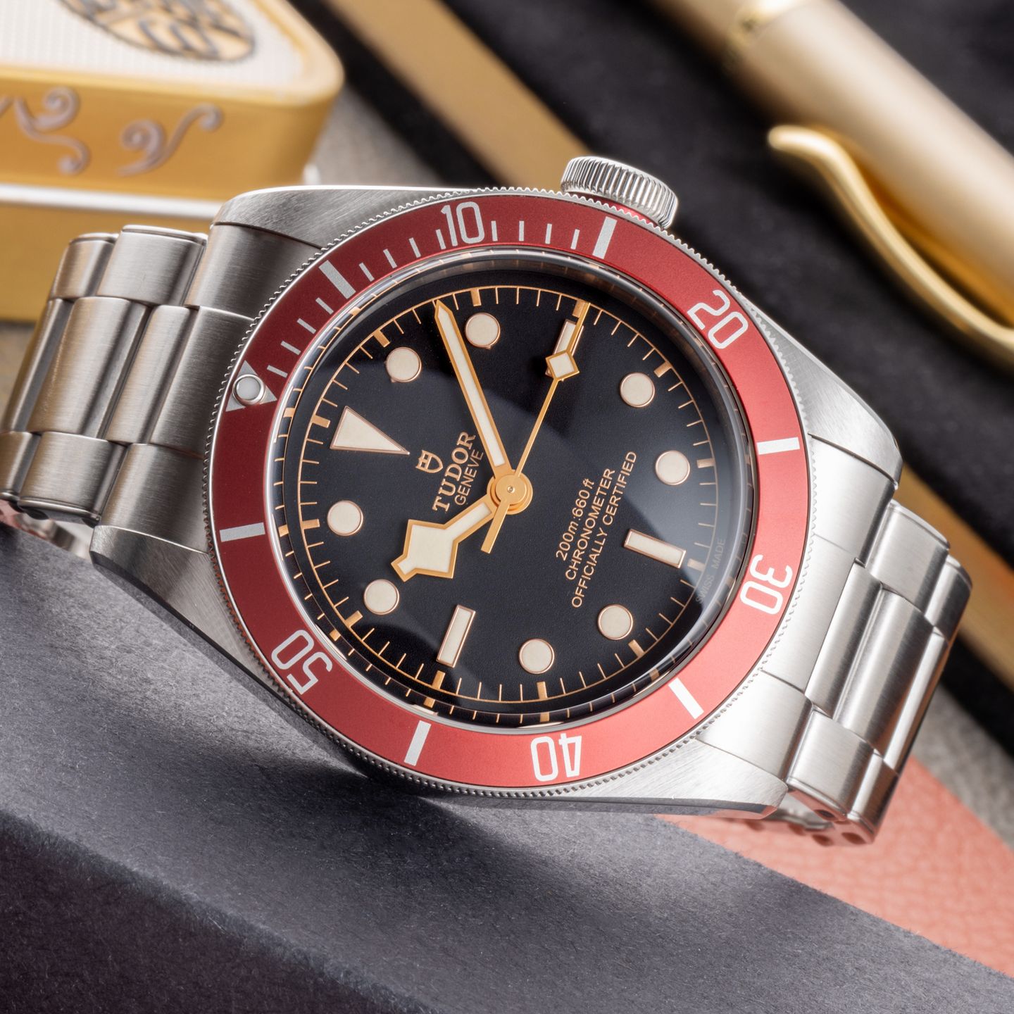 Tudor Black Bay 79230R (2021) - Zwart wijzerplaat 41mm Staal (2/8)