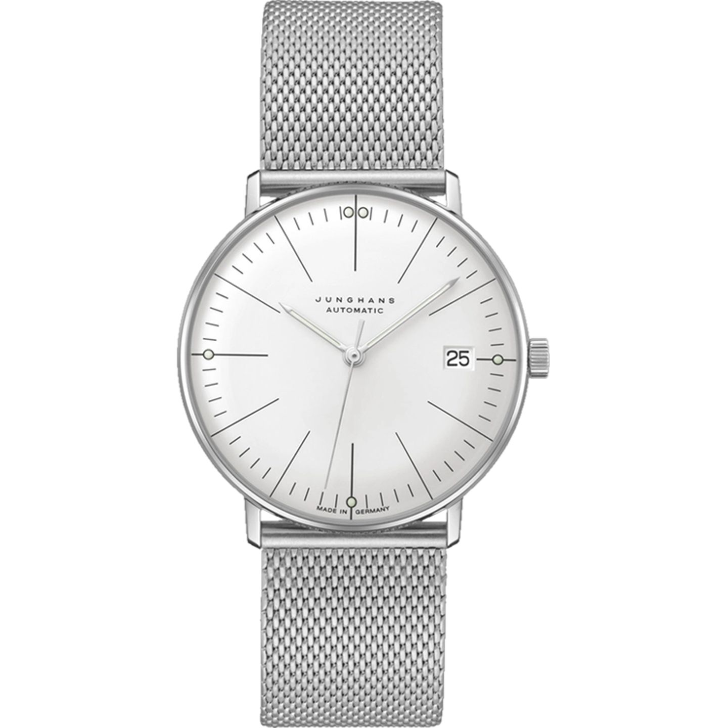 Junghans max bill 27/4106.46 (2026) - Silver dial 34 mm Steel case (1/1)